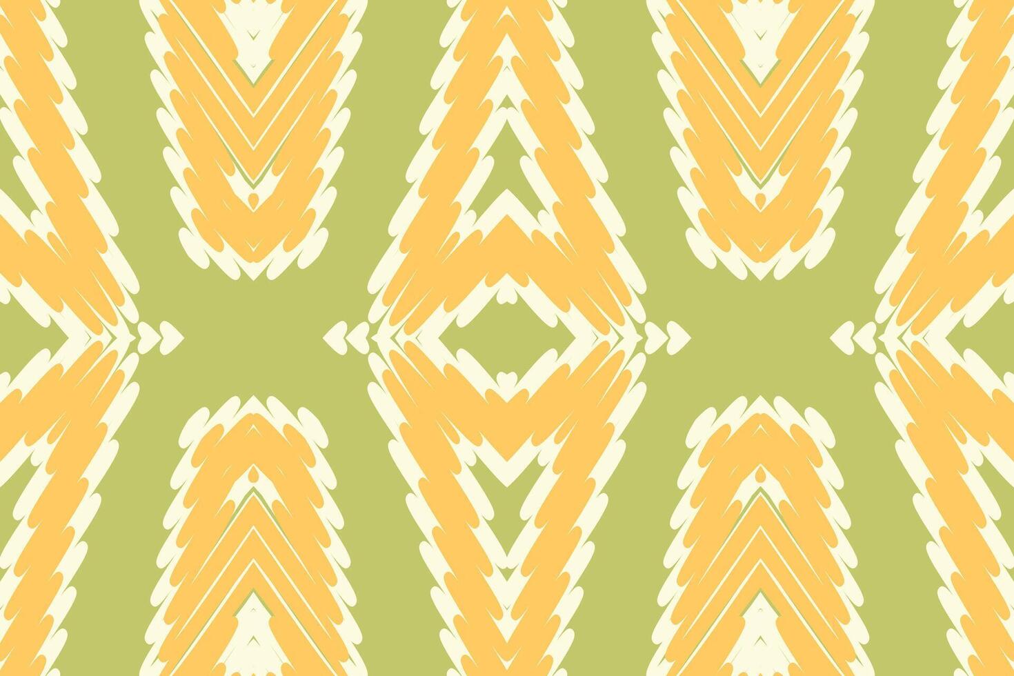 Tissue Dupatta Seamless Mughal architecture Motif embroidery, Ikat embroidery Design for Print scandinavian pattern saree ethnic nativity gypsy pattern vector