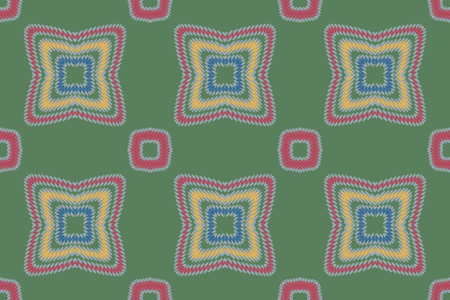 Silk fabric Patola sari Pattern Seamless Bandana print silk Motif embroidery, Ikat embroidery Design for Print vyshyvanka placemat quilt sarong sarong beach kurtis Indian motifs vector