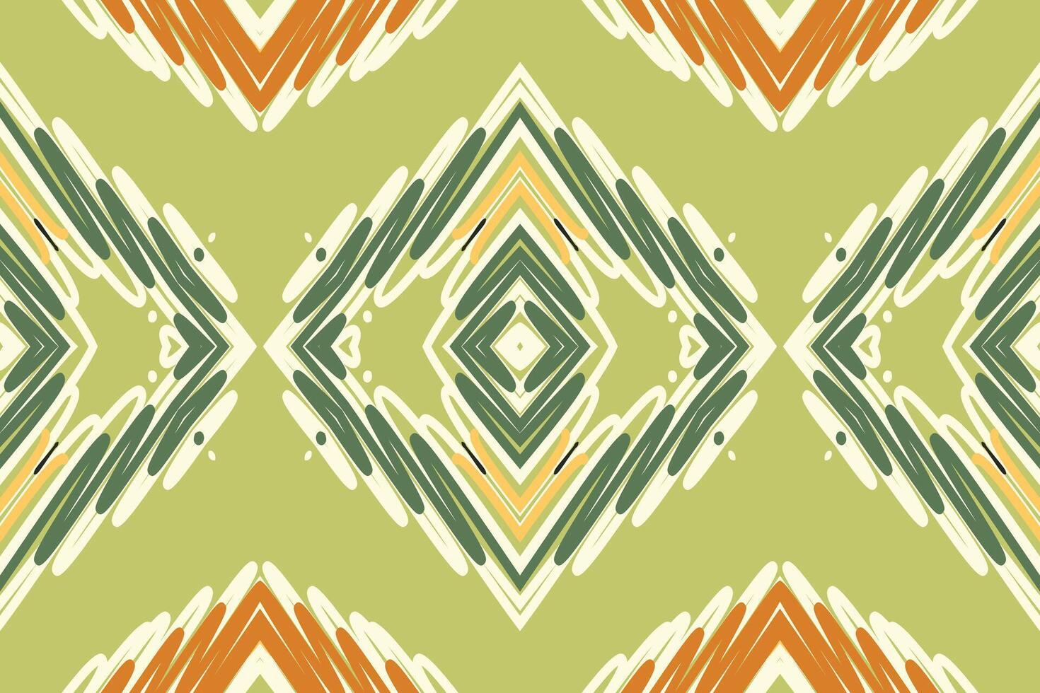 Tissue Dupatta Seamless Mughal architecture Motif embroidery, Ikat embroidery Design for Print jacquard slavic pattern folklore pattern kente arabesque vector