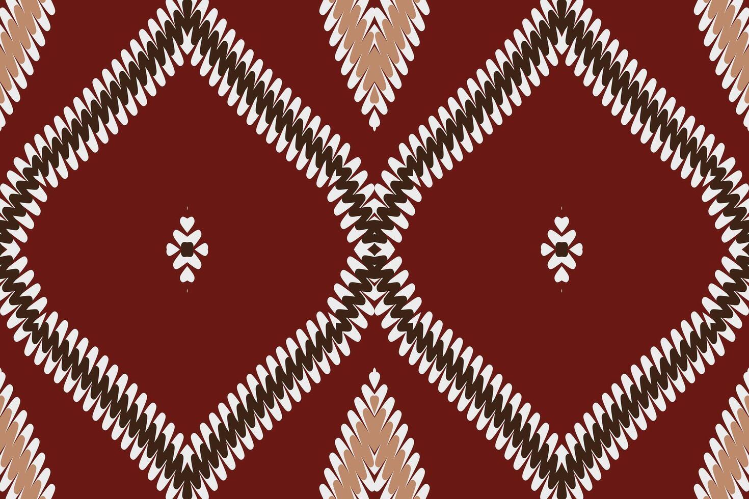 Tissue Dupatta Seamless Mughal architecture Motif embroidery, Ikat embroidery Design for Print egyptian pattern tibetan mandala bandanna vector