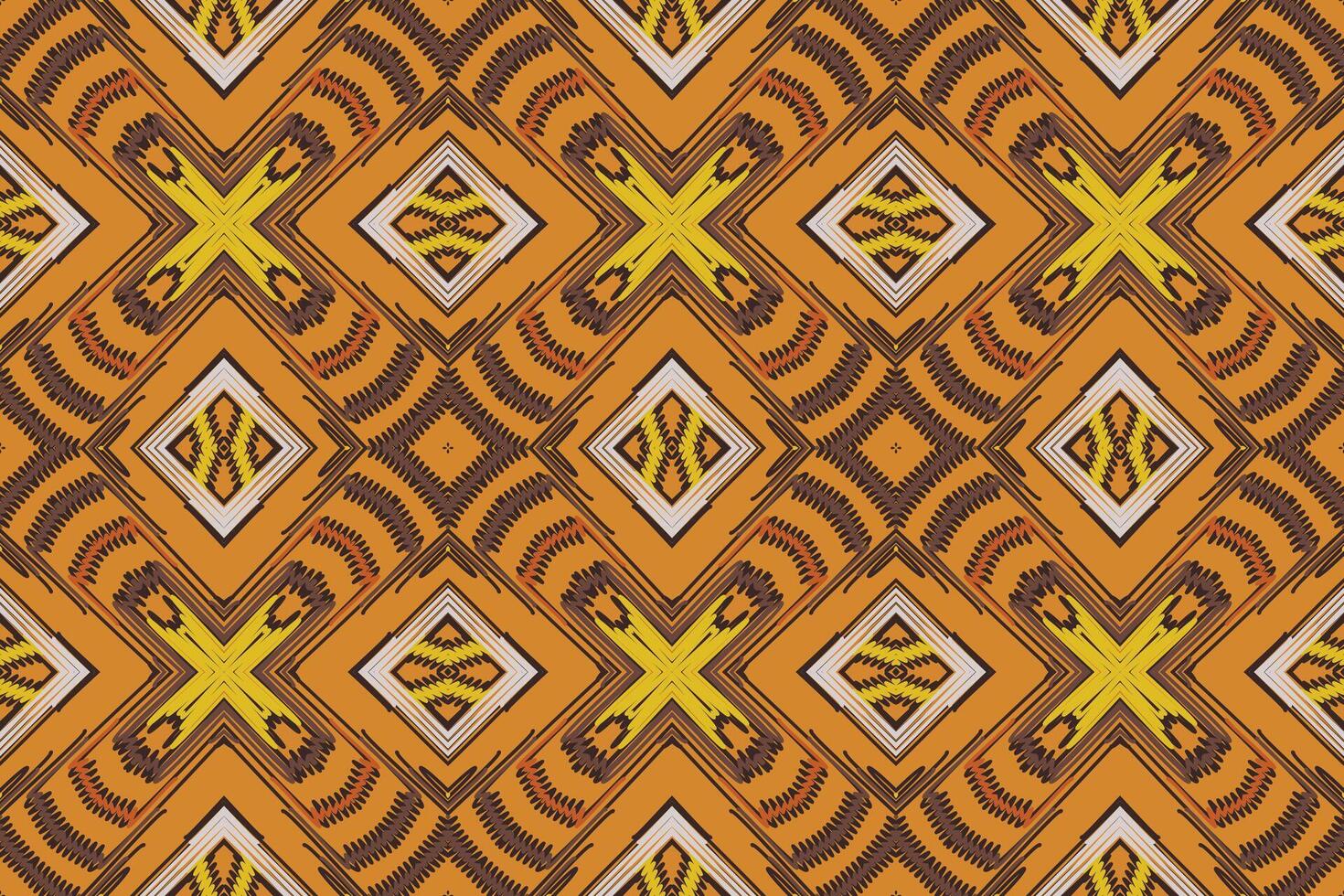 Silk fabric Patola sari Pattern Seamless Bandana print silk Motif embroidery, Ikat embroidery Design for Print Texture fabric saree sari carpet. kurta patola saree vector