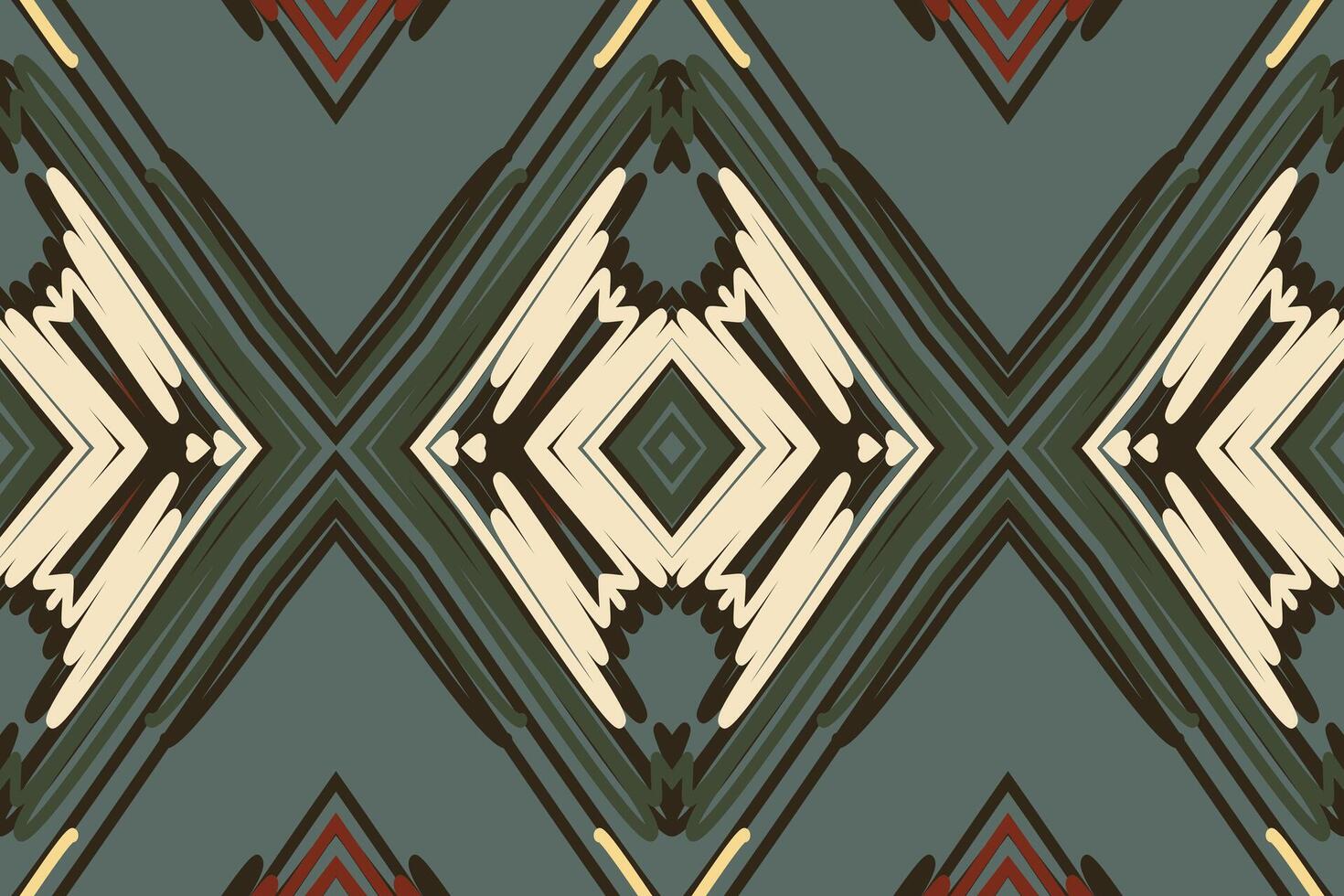 Patola sari Seamless Native American, Motif embroidery, Ikat embroidery Design for Print australian curtain pattern geometric pillow model kurti mughal flowers vector
