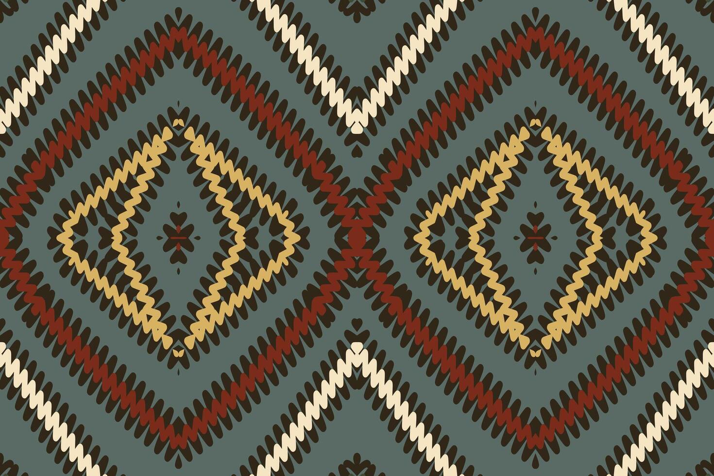 Patola sari Seamless Native American, Motif embroidery, Ikat embroidery Design for Print indigenous art aboriginal art pattern floral kurti mughal border vector