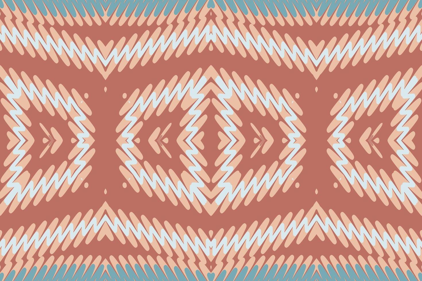 Patola sari Seamless Native American, Motif embroidery, Ikat embroidery Design for Print tapestry floral kimono repeat pattern lacing spanish motif vector