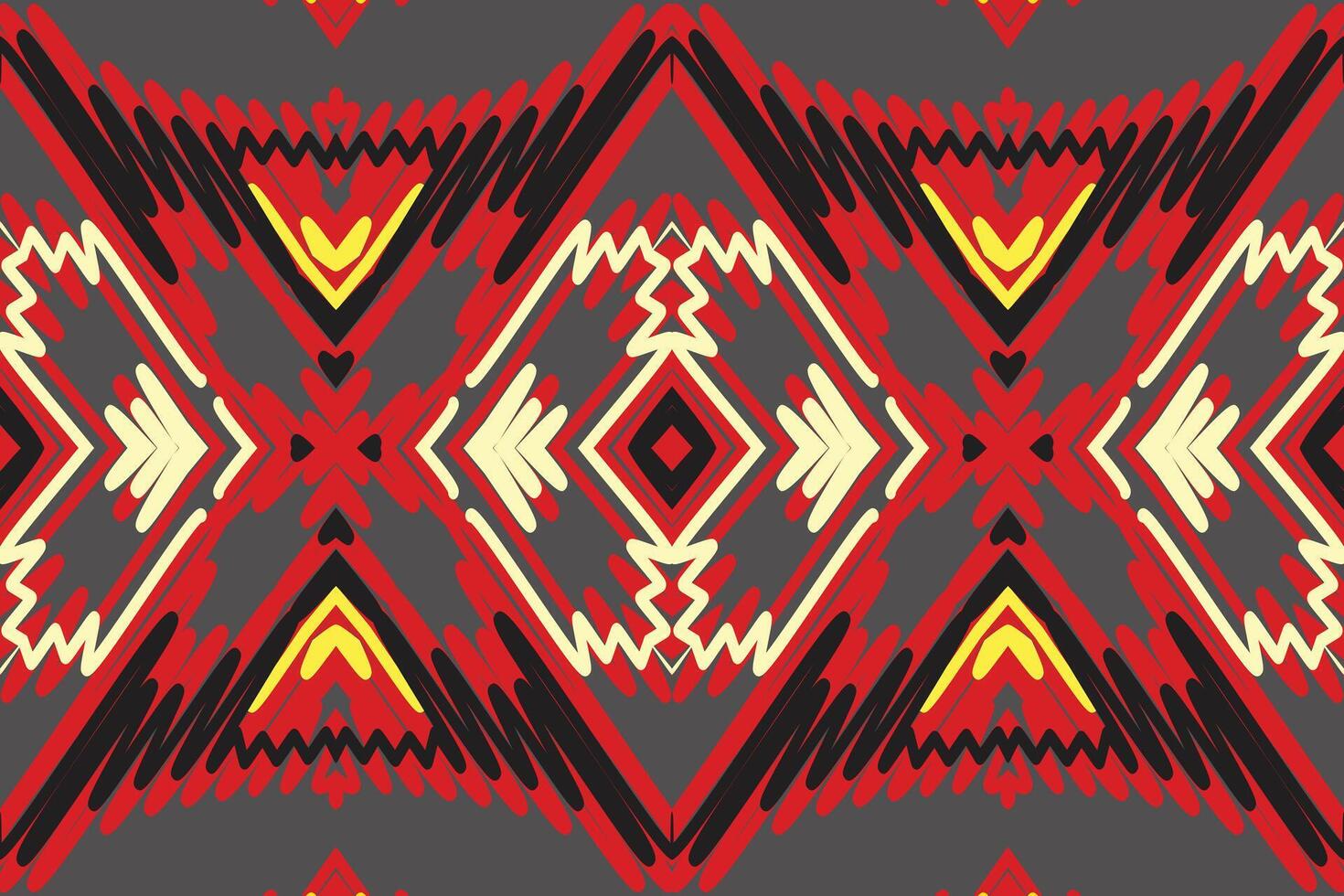 Patola sari Seamless Native American, Motif embroidery, Ikat embroidery Design for Print scandinavian pattern saree ethnic nativity gypsy pattern vector
