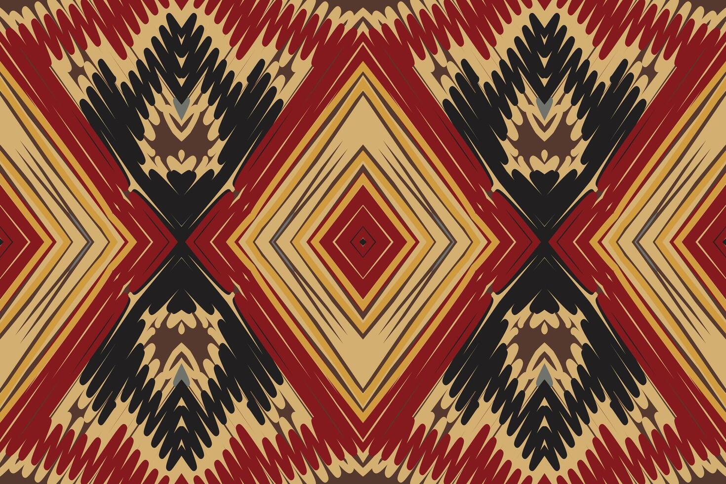 Patola sari Seamless Australian aboriginal pattern Motif embroidery, Ikat embroidery Design for Print indonesian batik motif embroidery native american kurta mughal design vector