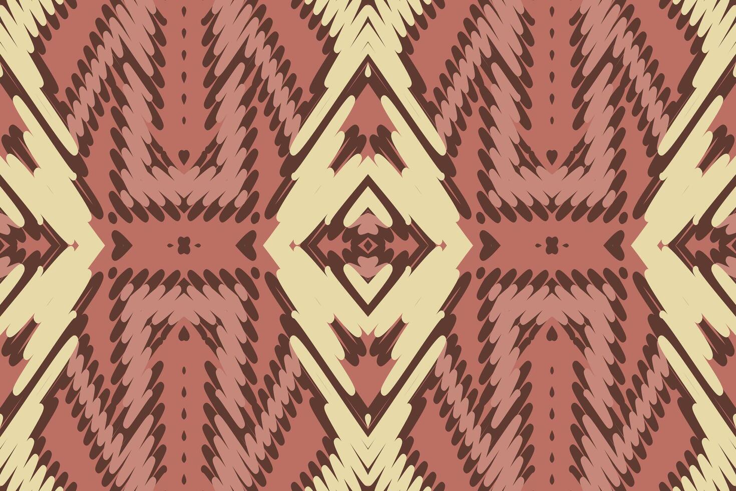 Patola sari Seamless Mughal architecture Motif embroidery, Ikat embroidery Design for Print border embroidery ancient egypt vector
