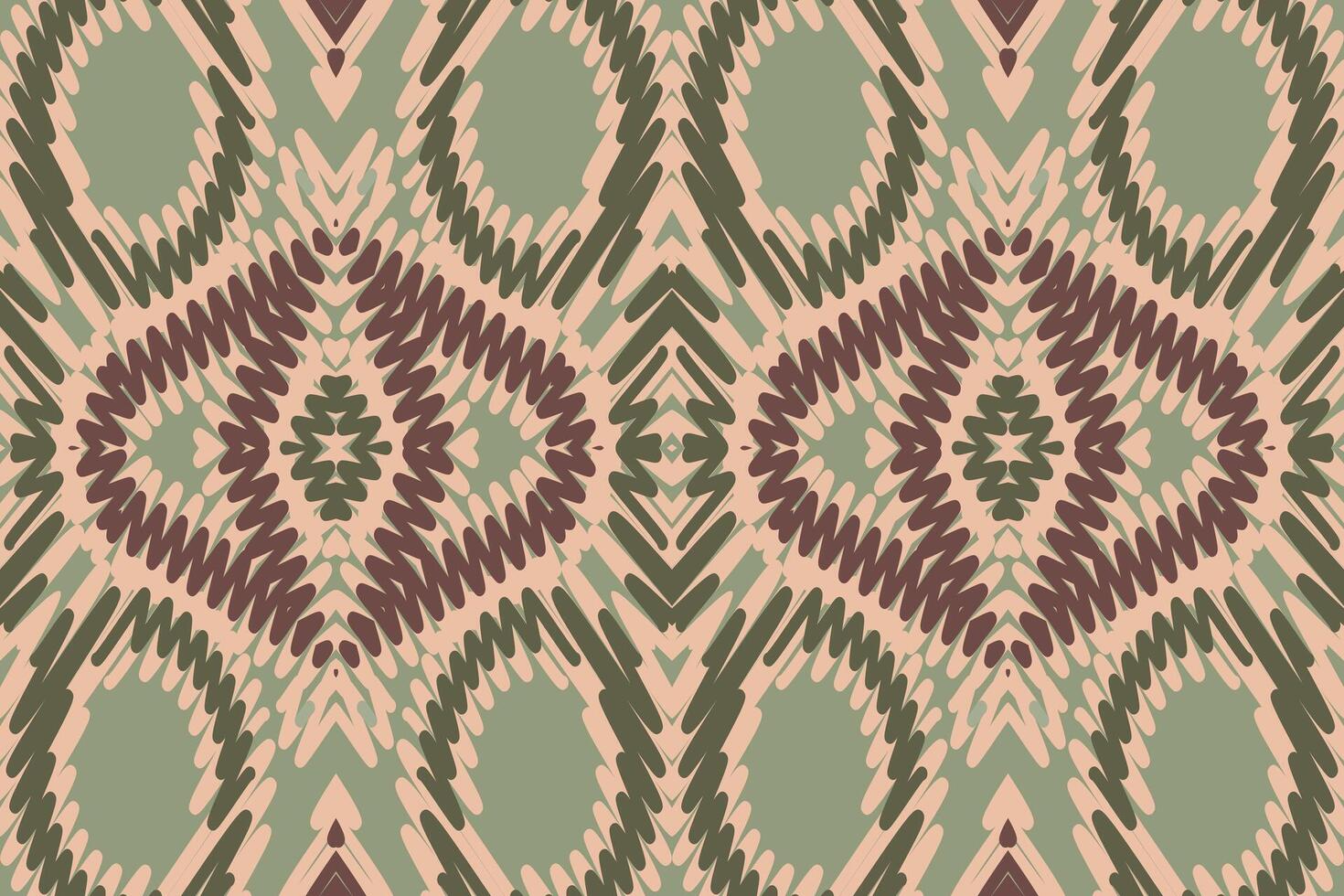 Kilim Pattern Seamless Bandana print silk Motif embroidery, Ikat embroidery Design for Print scarf hijab pattern kerchief ikat Silk kurti model mughal patterns vector