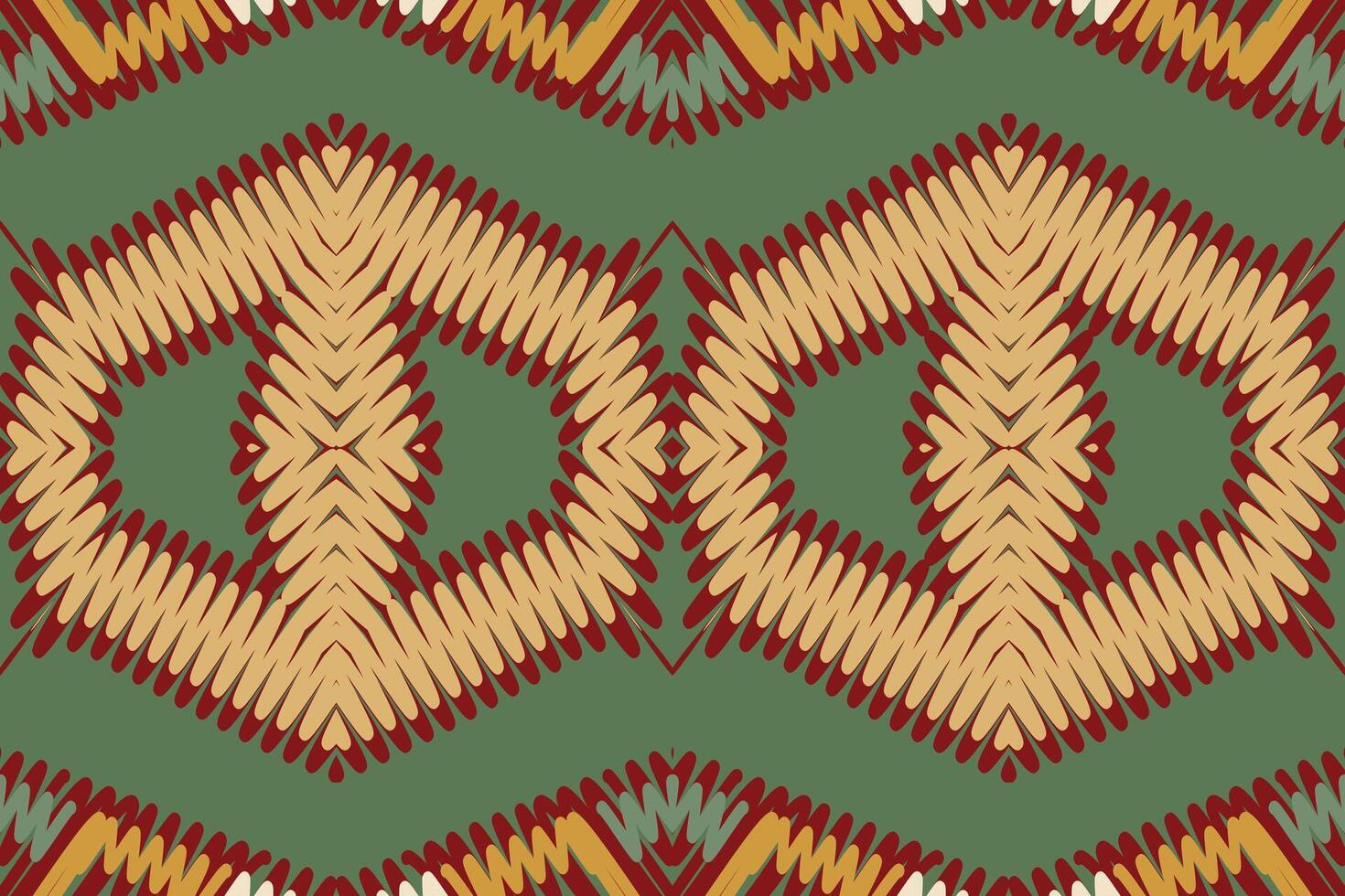 Kilim Pattern Seamless Scandinavian pattern Motif embroidery, Ikat embroidery Design for Print Texture fabric saree sari carpet. kurta patola saree vector