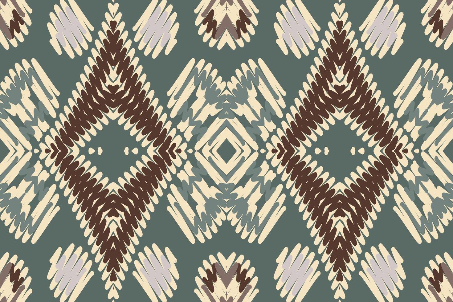 Kilim Pattern Seamless Australian aboriginal pattern Motif embroidery, Ikat embroidery Design for Print egyptian pattern tibetan mandala bandanna vector