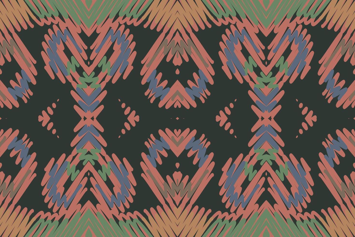 Kilim Pattern Seamless Scandinavian pattern Motif embroidery, Ikat embroidery Design for Print lace pattern turkish ceramic ancient egypt art jacquard pattern vector