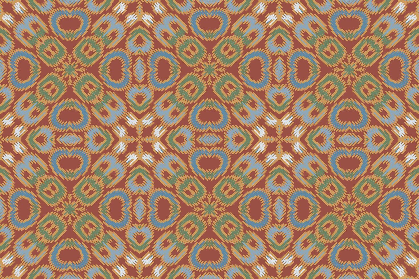 Silk fabric Patola sari Pattern Seamless Australian aboriginal pattern Motif embroidery, Ikat embroidery Design for Print Texture fabric saree sari carpet. kurta patola saree vector