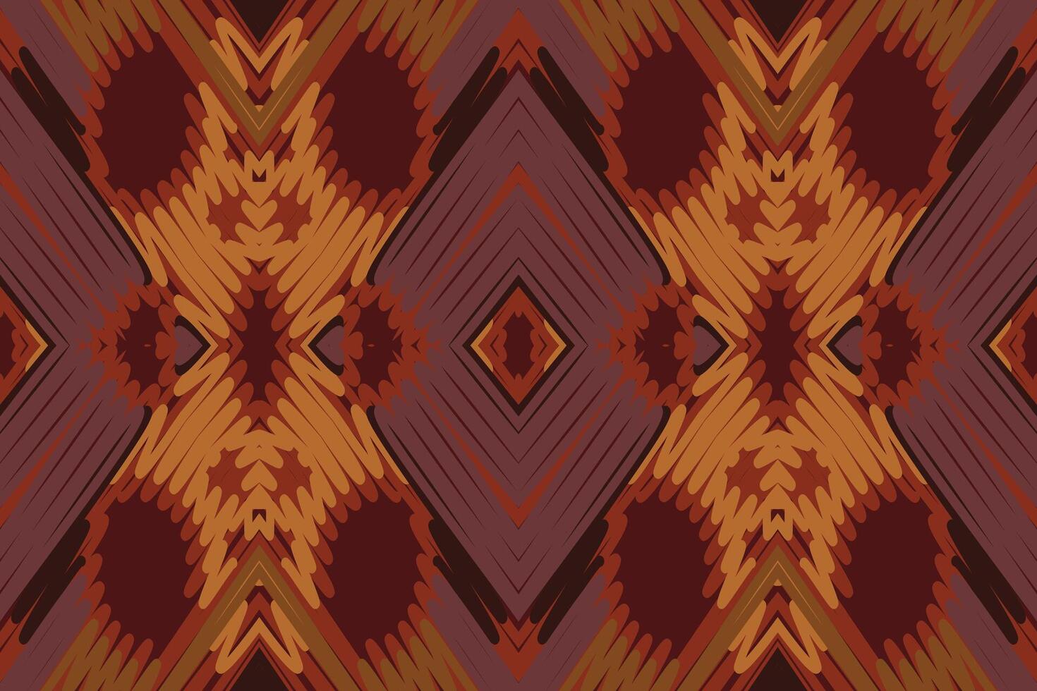 Dupatta Pattern Seamless Bandana print silk Motif embroidery, Ikat embroidery Design for Print Texture fabric saree sari carpet. kurta patola saree vector