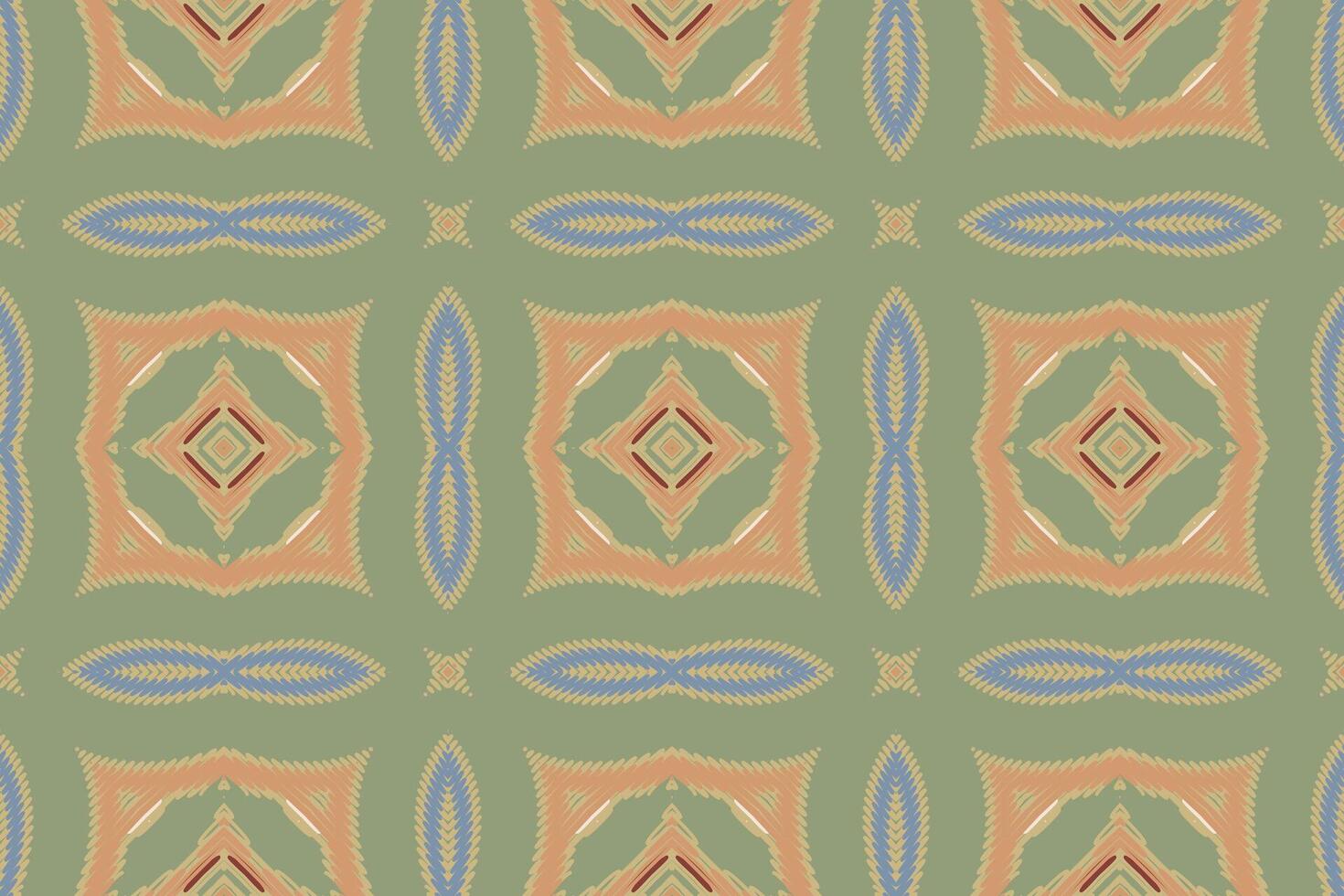 Dupatta Pattern Seamless Scandinavian pattern Motif embroidery, Ikat embroidery Design for Print figure tribal ink on cloth patola sari vector