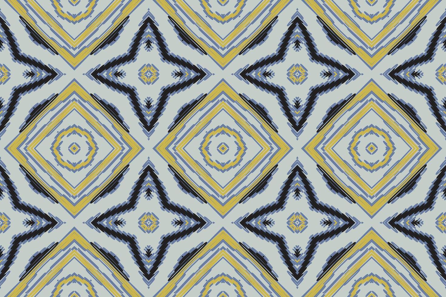 Salwar Pattern Seamless Native American, Motif embroidery, Ikat embroidery Design for Print indigenous art aboriginal art pattern floral kurti mughal border vector