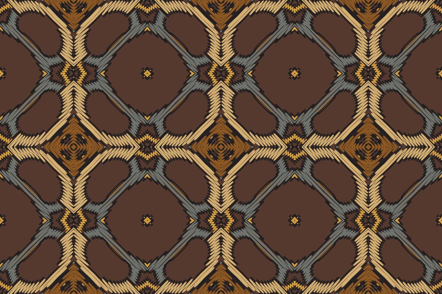 Dupatta Pattern Seamless Scandinavian pattern Motif embroidery, Ikat embroidery Design for Print jacquard slavic pattern folklore pattern kente arabesque vector