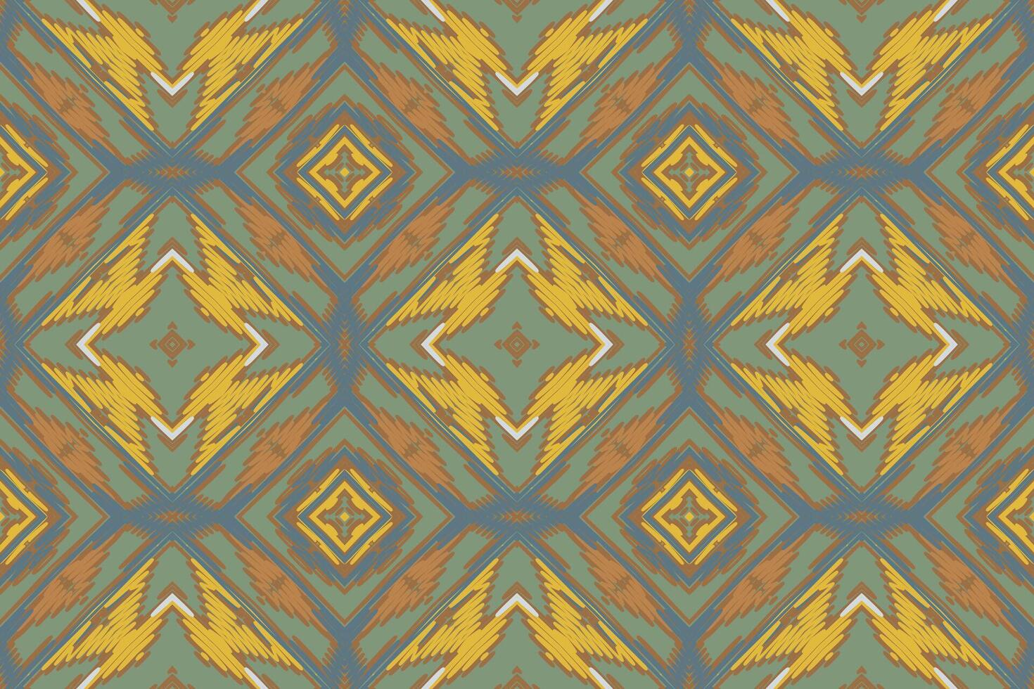 Salwar Pattern Seamless Native American, Motif embroidery, Ikat embroidery Design for Print egyptian pattern tibetan mandala bandanna vector