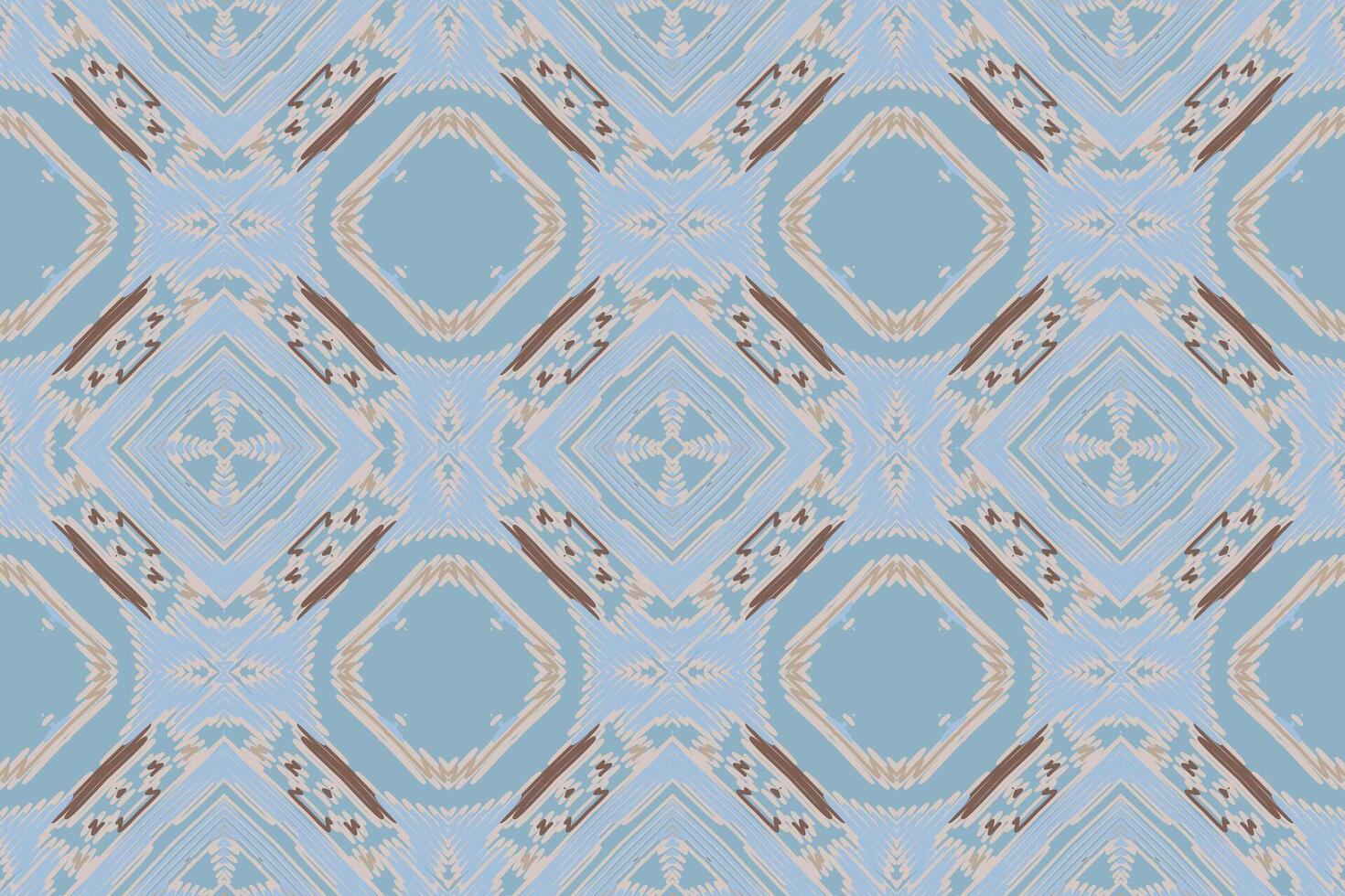 Salwar Pattern Seamless Bandana print silk Motif embroidery, Ikat embroidery Design for Print scandinavian pattern saree ethnic nativity gypsy pattern vector