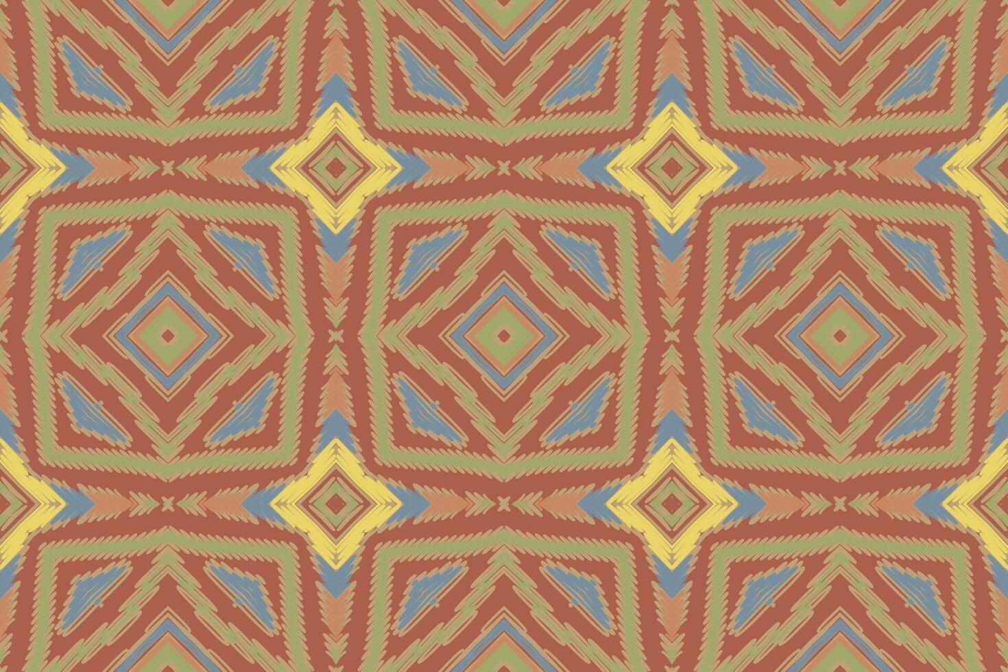 Salwar Pattern Seamless Australian aboriginal pattern Motif embroidery, Ikat embroidery Design for Print Texture fabric saree sari carpet. kurta patola saree vector