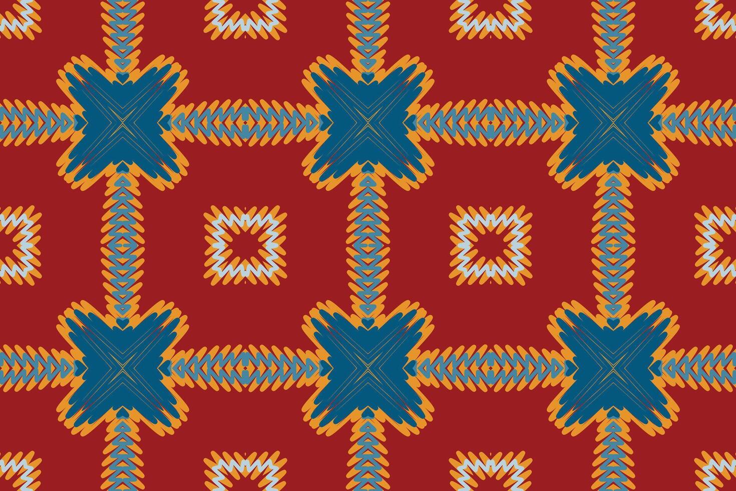 Pakistani dresses pattern Seamless Bandana print silk Motif embroidery, Ikat embroidery Design for Print endless arabesque cloth dupatta shawl bandana print silk kurta men vector