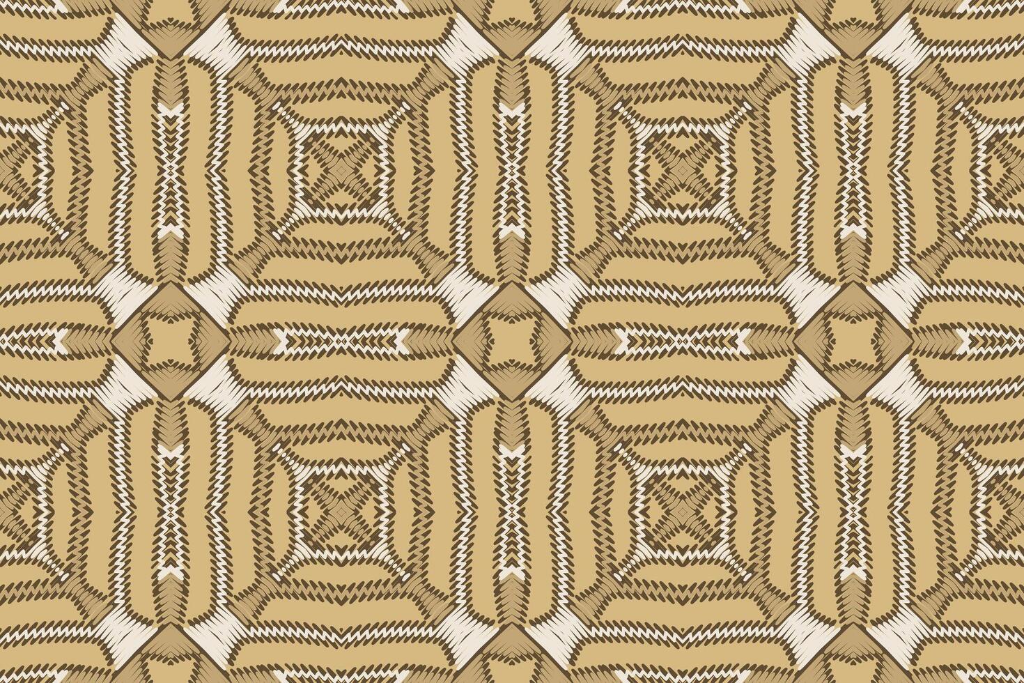 Salwar Pattern Seamless Scandinavian pattern Motif embroidery, Ikat embroidery Design for Print figure tribal ink on cloth patola sari vector