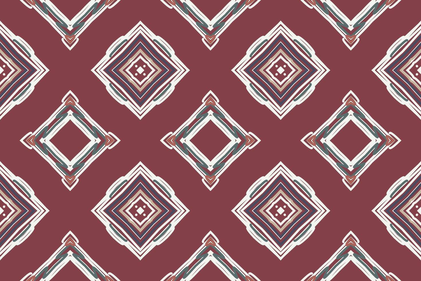 Anarkali Pattern Seamless Bandana print silk Motif embroidery, Ikat embroidery Design for Print indigenous art aboriginal art pattern floral kurti mughal border vector