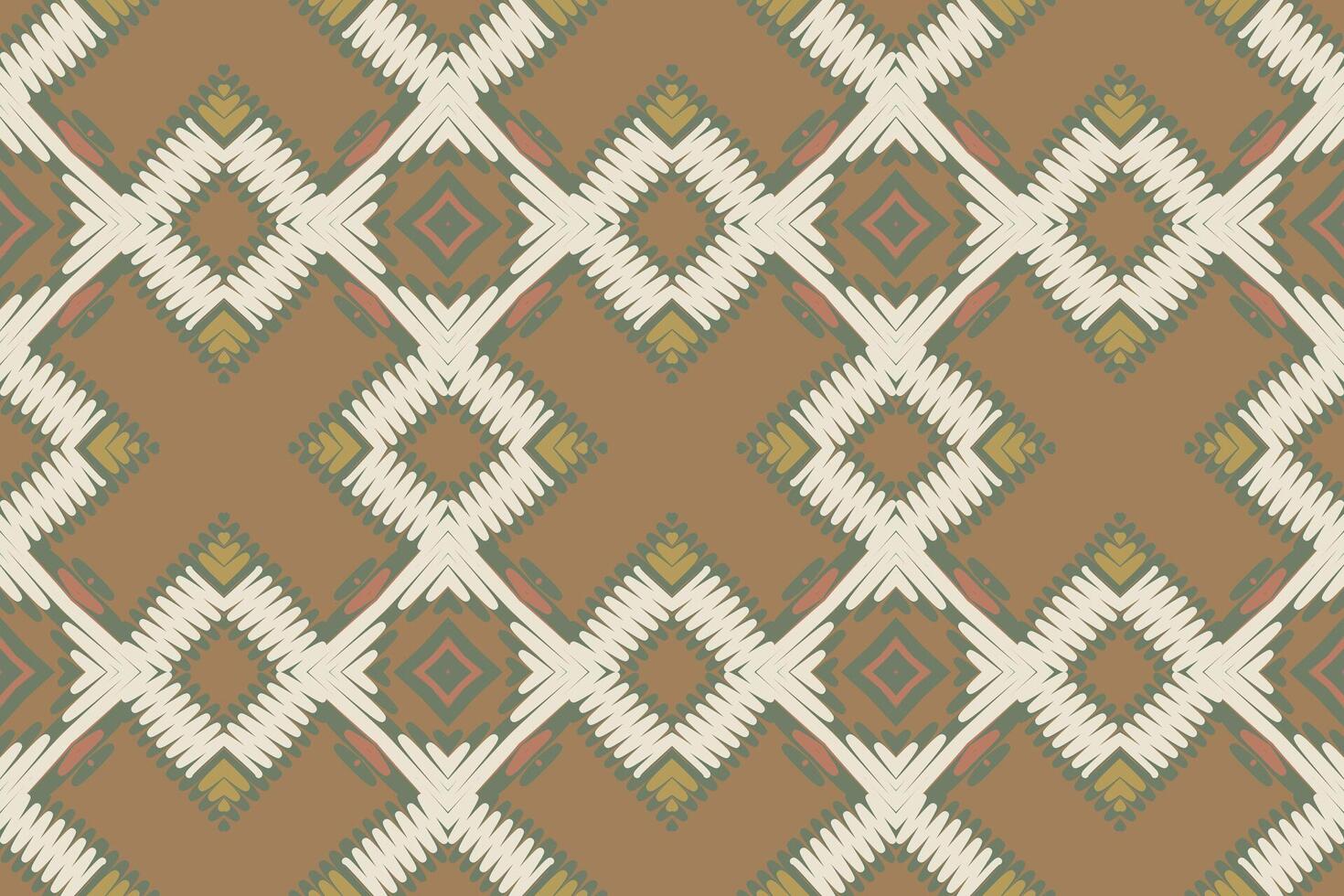 Anarkali Pattern Seamless Bandana print silk Motif embroidery, Ikat embroidery Design for Print scandinavian pattern saree ethnic nativity gypsy pattern vector