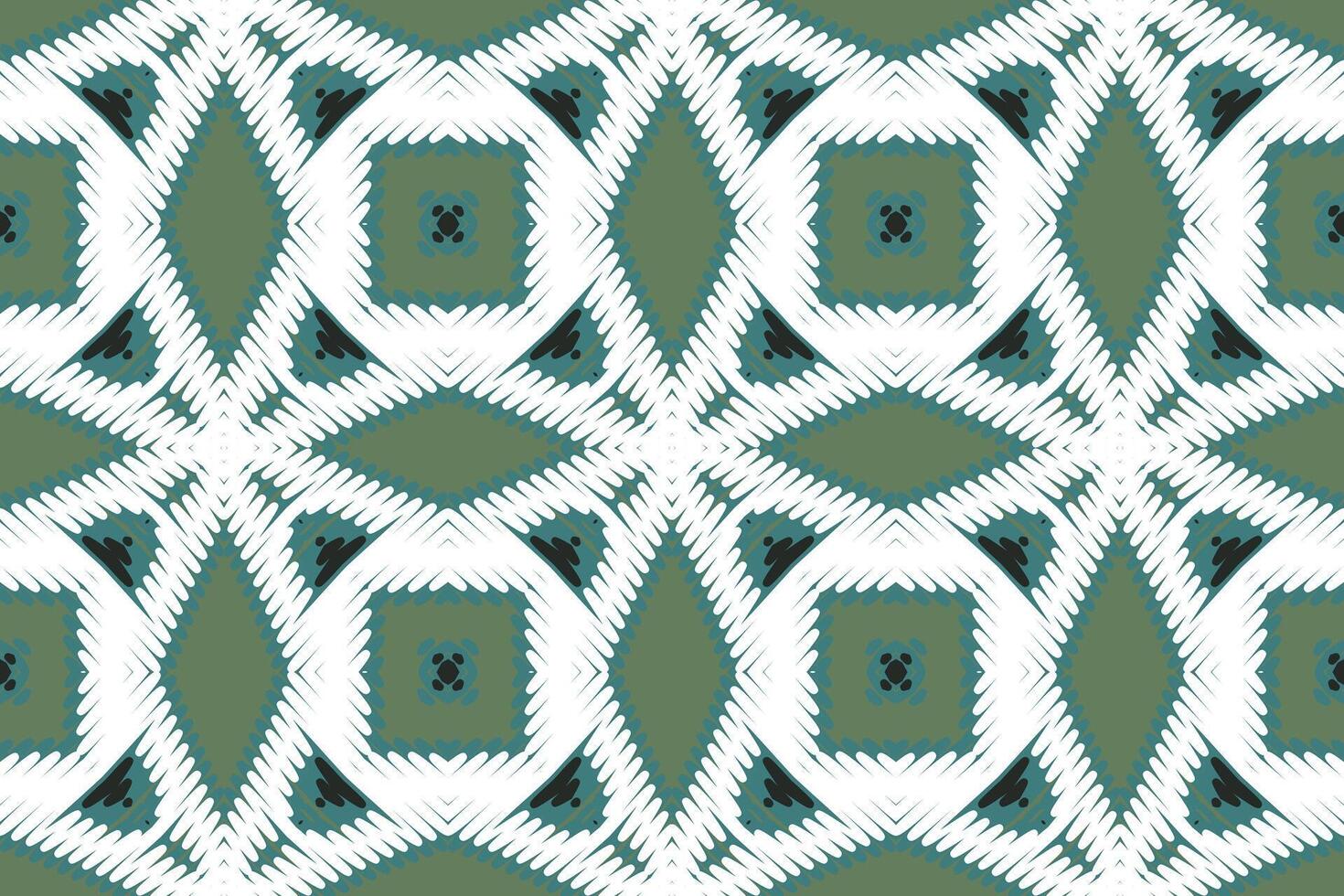 Nordic pattern Seamless Native American, Motif embroidery, Ikat embroidery Design for Print endless arabesque cloth dupatta shawl bandana print silk kurta men vector