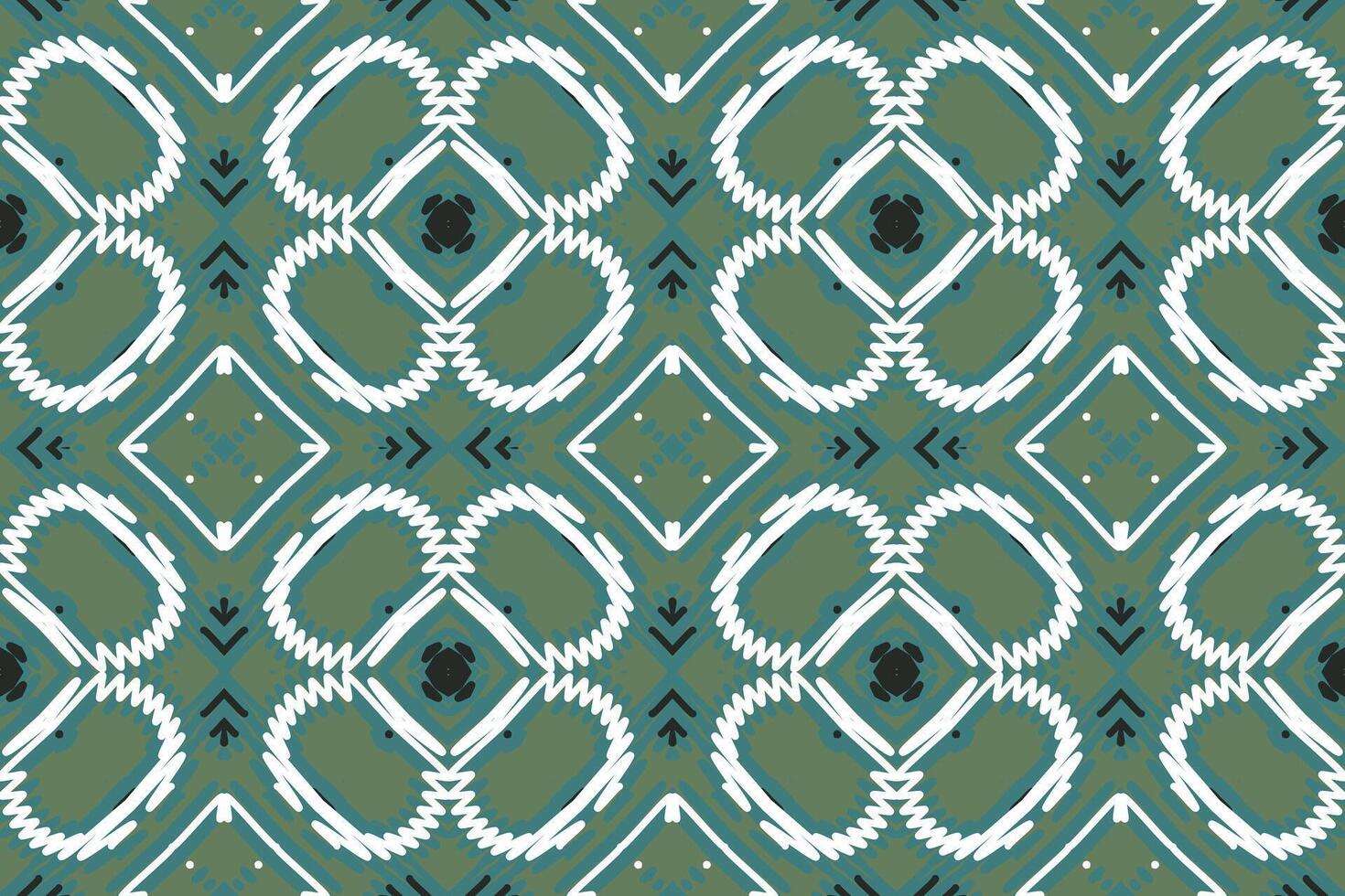 Nordic pattern Seamless Native American, Motif embroidery, Ikat embroidery Design for Print indonesian batik motif embroidery native american kurta mughal design vector