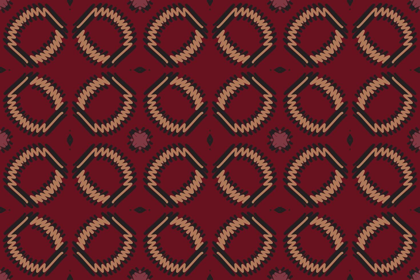 Nordic pattern Seamless Native American, Motif embroidery, Ikat embroidery Design for Print egyptian pattern tibetan mandala bandanna vector