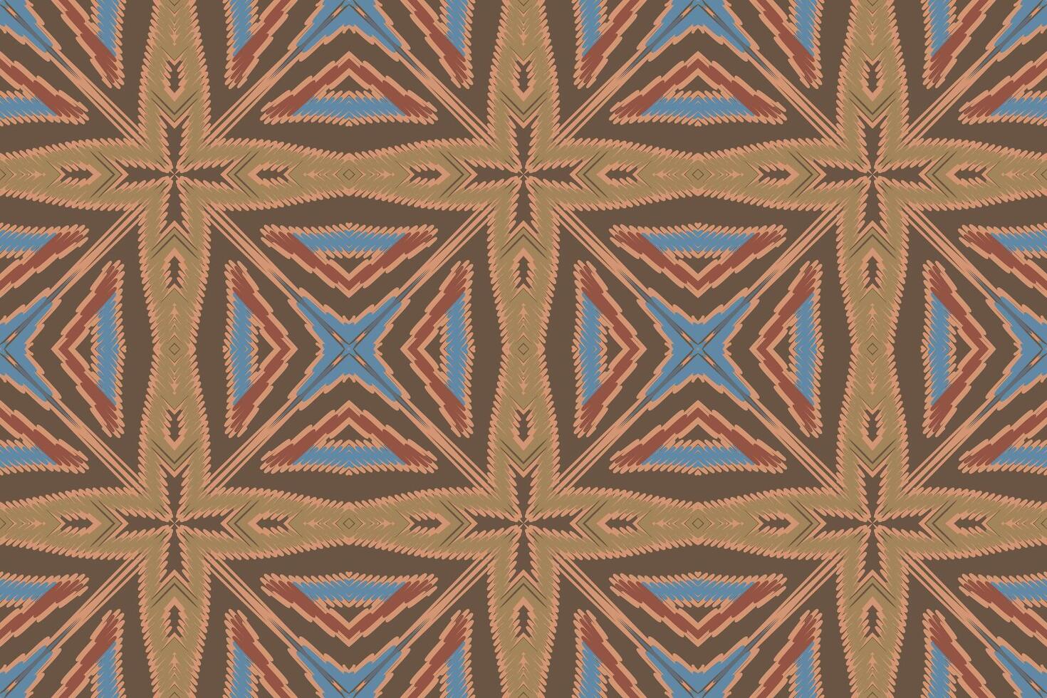 Motif folklore pattern Seamless Bandana print silk Motif embroidery, Ikat embroidery Design for Print 60s paisley tie dye damascus ornament rugs hipster kurta pajama vector