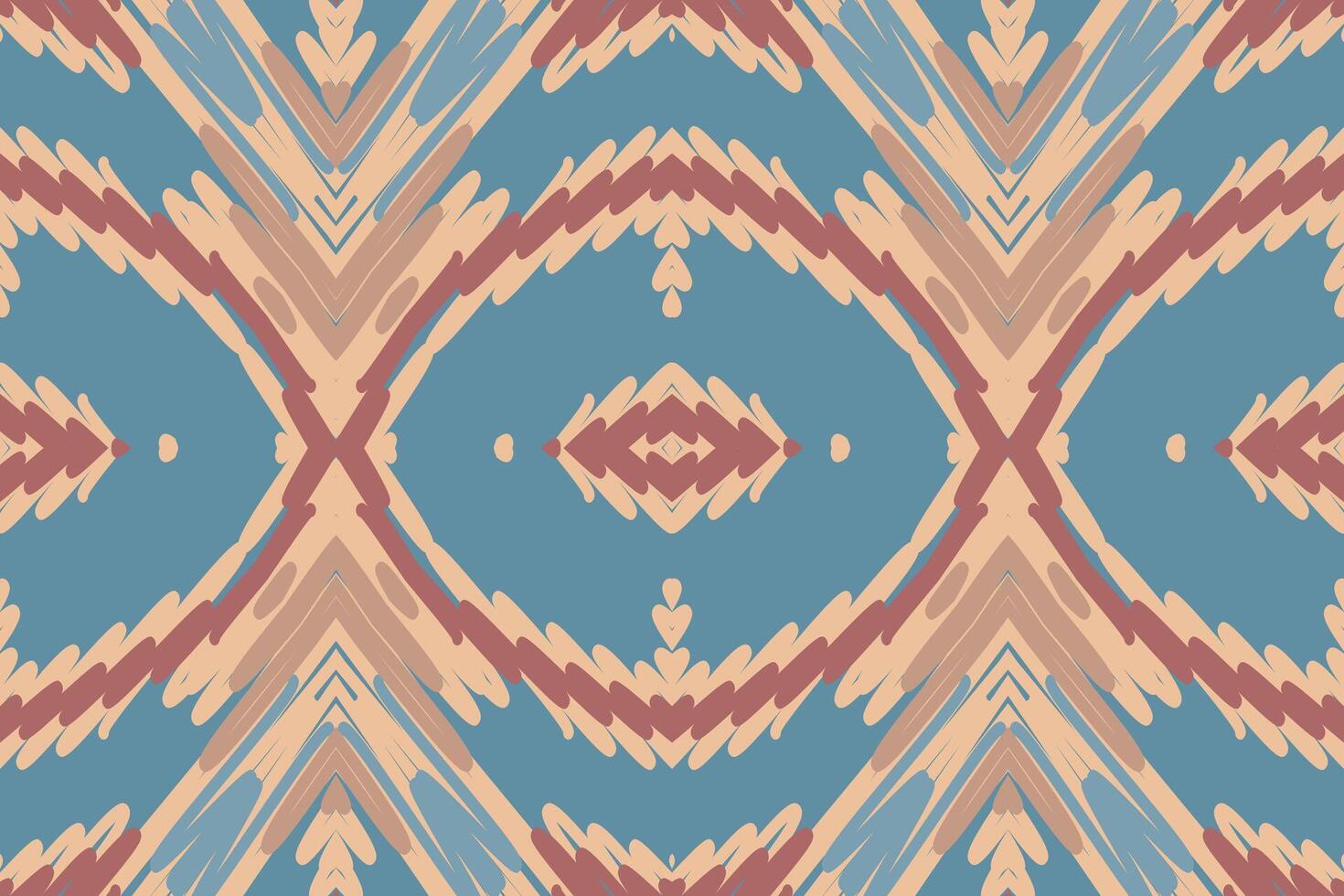 Banarasi Pattern Seamless Mughal architecture Motif embroidery, Ikat embroidery Design for Print scandinavian pattern saree ethnic nativity gypsy pattern vector
