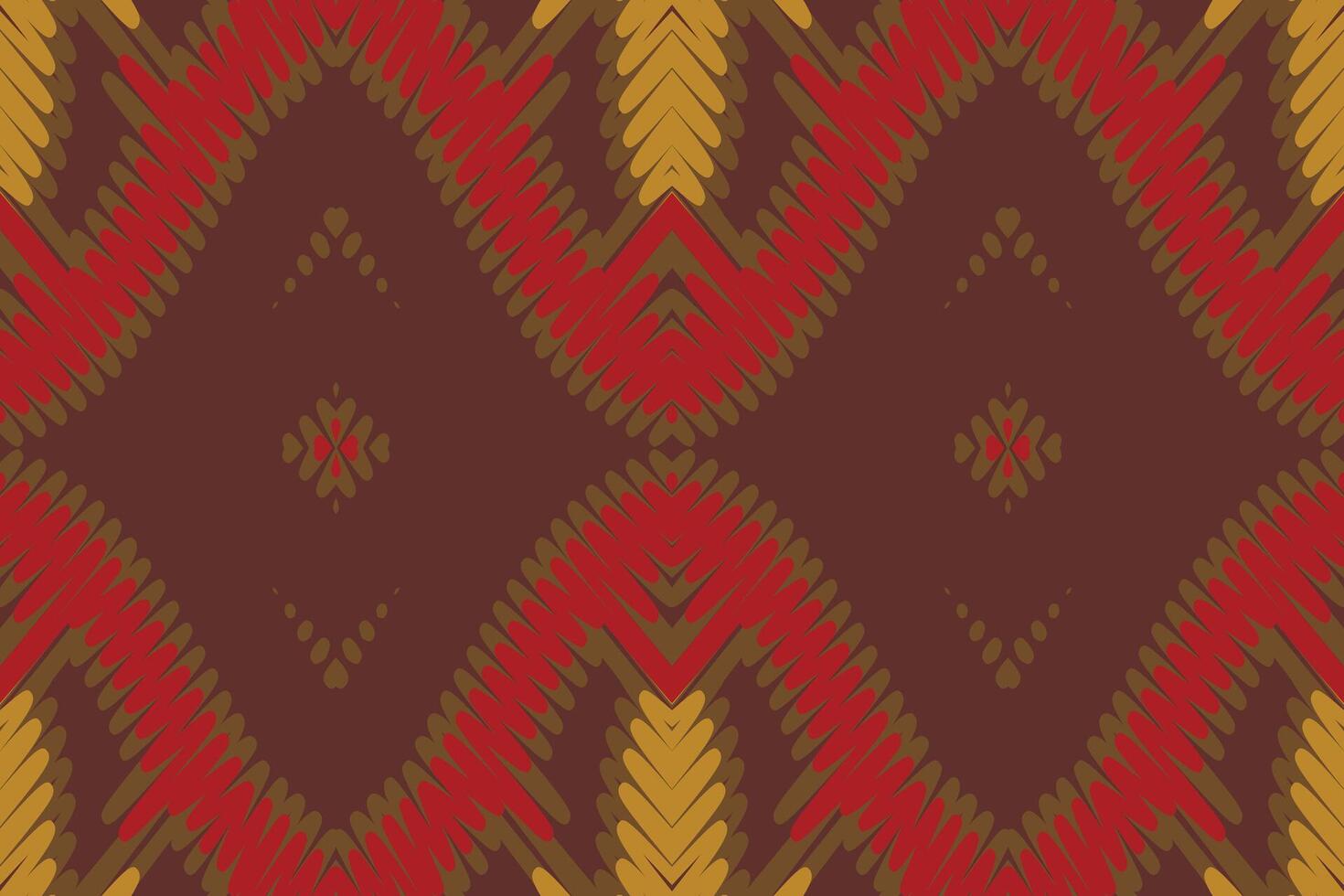 Kurti Pattern Seamless Bandana print silk Motif embroidery, Ikat embroidery Design for Print vyshyvanka placemat quilt sarong sarong beach kurtis Indian motifs vector