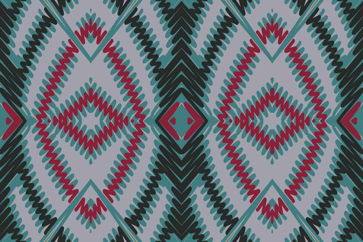 Kurti Pattern Seamless Native American, Motif embroidery, Ikat embroidery Design for Print scandinavian pattern saree ethnic nativity gypsy pattern vector