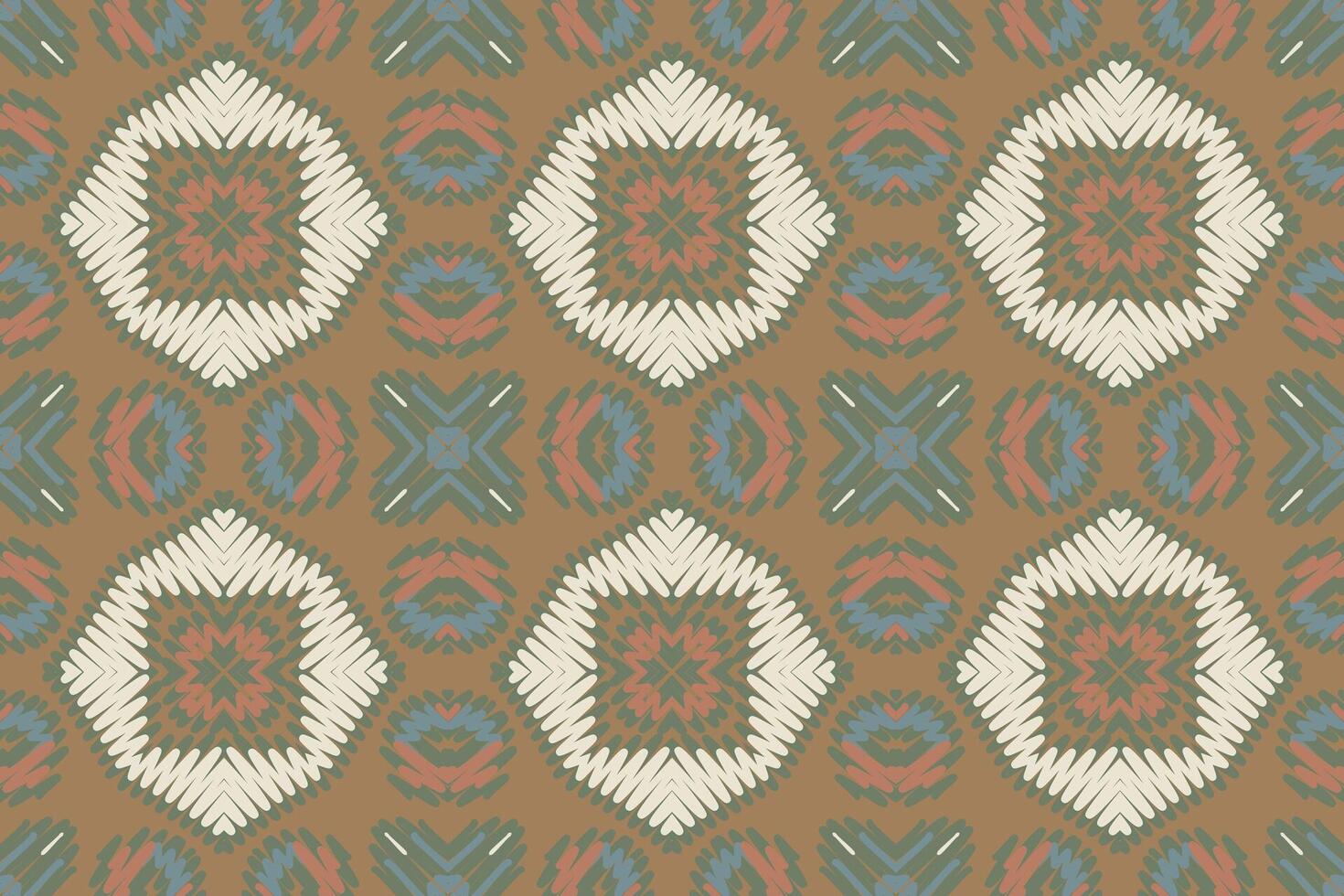 Navajo pattern Seamless Native American, Motif embroidery, Ikat embroidery Design for Print tapestry floral kimono repeat pattern lacing spanish motif vector
