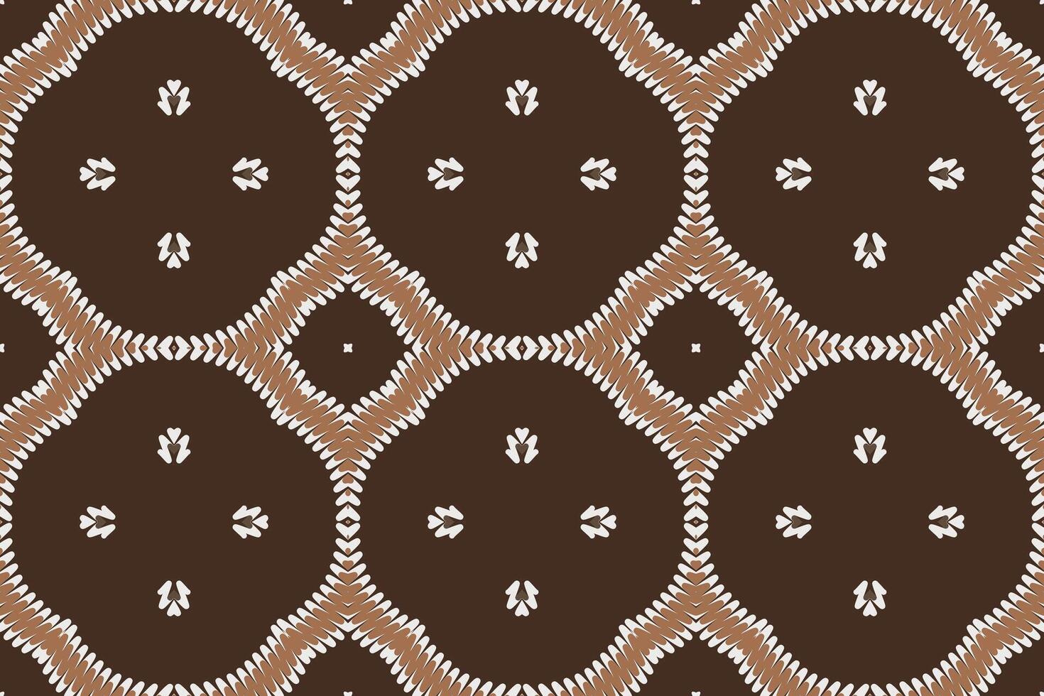 Navajo pattern Seamless Bandana print silk Motif embroidery, Ikat embroidery Design for Print indonesian batik motif embroidery native american kurta mughal design vector