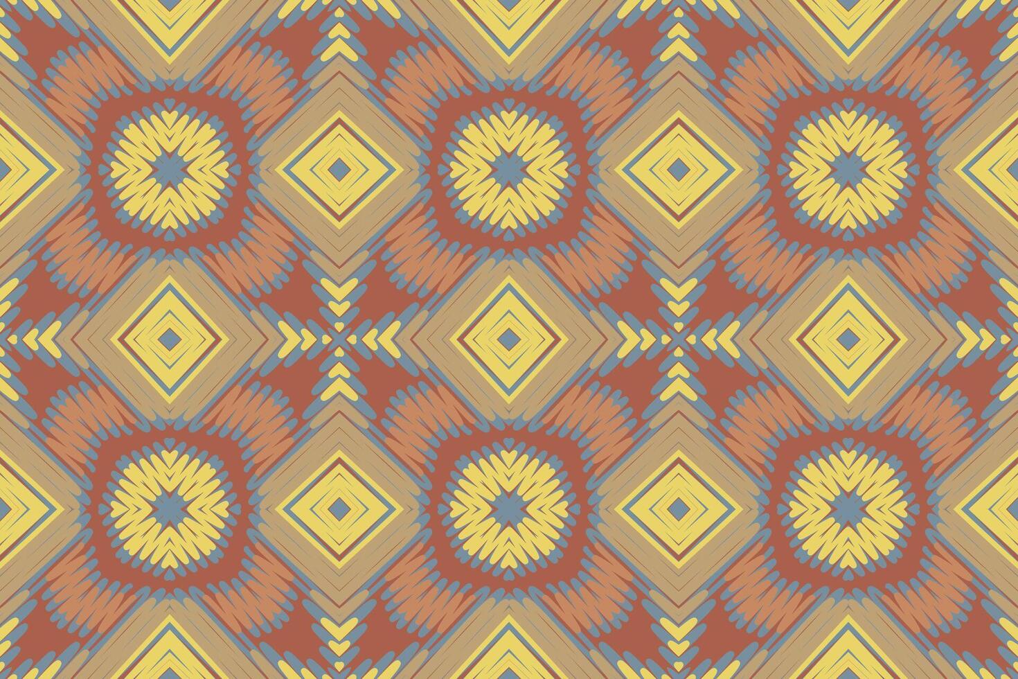 Navajo pattern Seamless Bandana print silk Motif embroidery, Ikat embroidery Design for Print kurta pattern mughal motifs tapestry pattern floral repeat vector