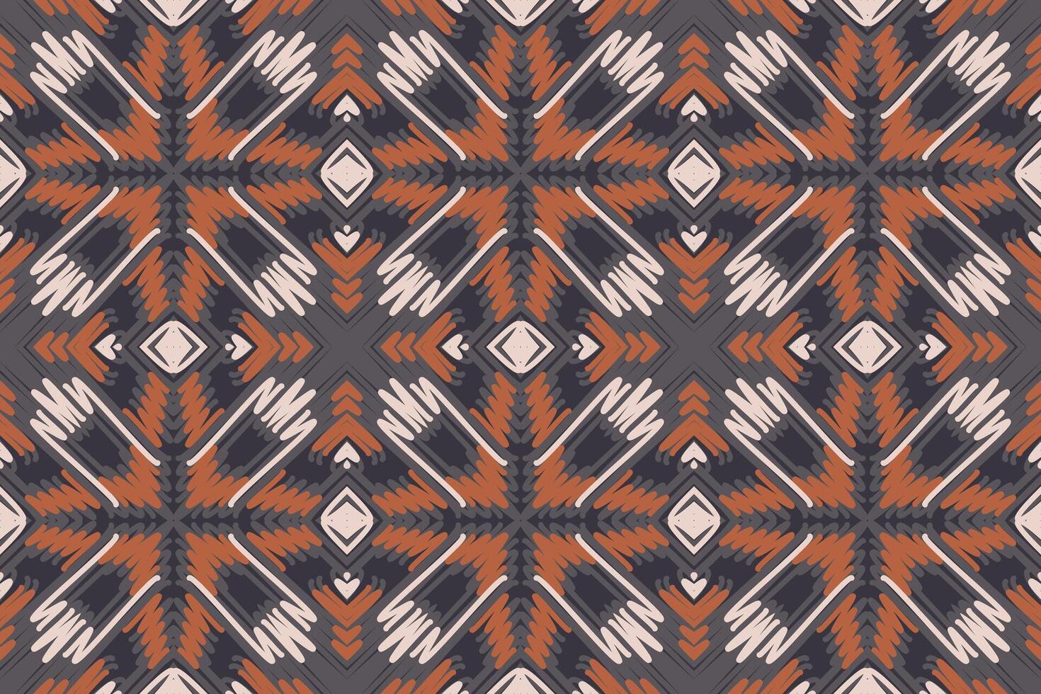 Navajo pattern Seamless Australian aboriginal pattern Motif embroidery, Ikat embroidery Design for Print endless arabesque cloth dupatta shawl bandana print silk kurta men vector