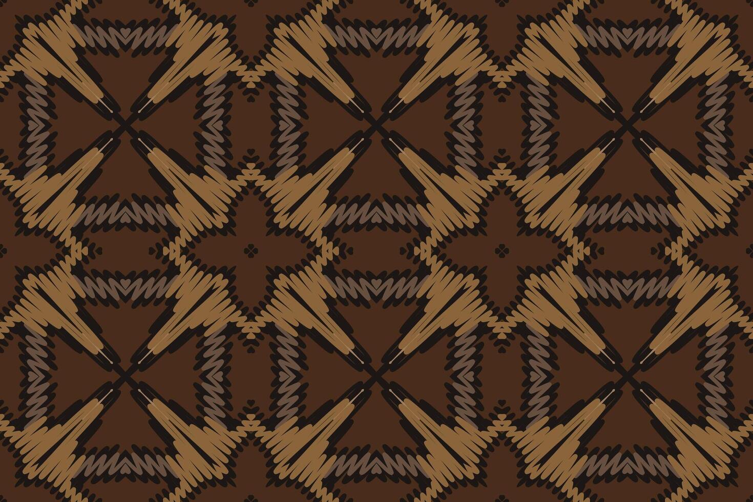 Navajo pattern Seamless Mughal architecture Motif embroidery, Ikat embroidery Design for Print egyptian pattern tibetan mandala bandanna vector