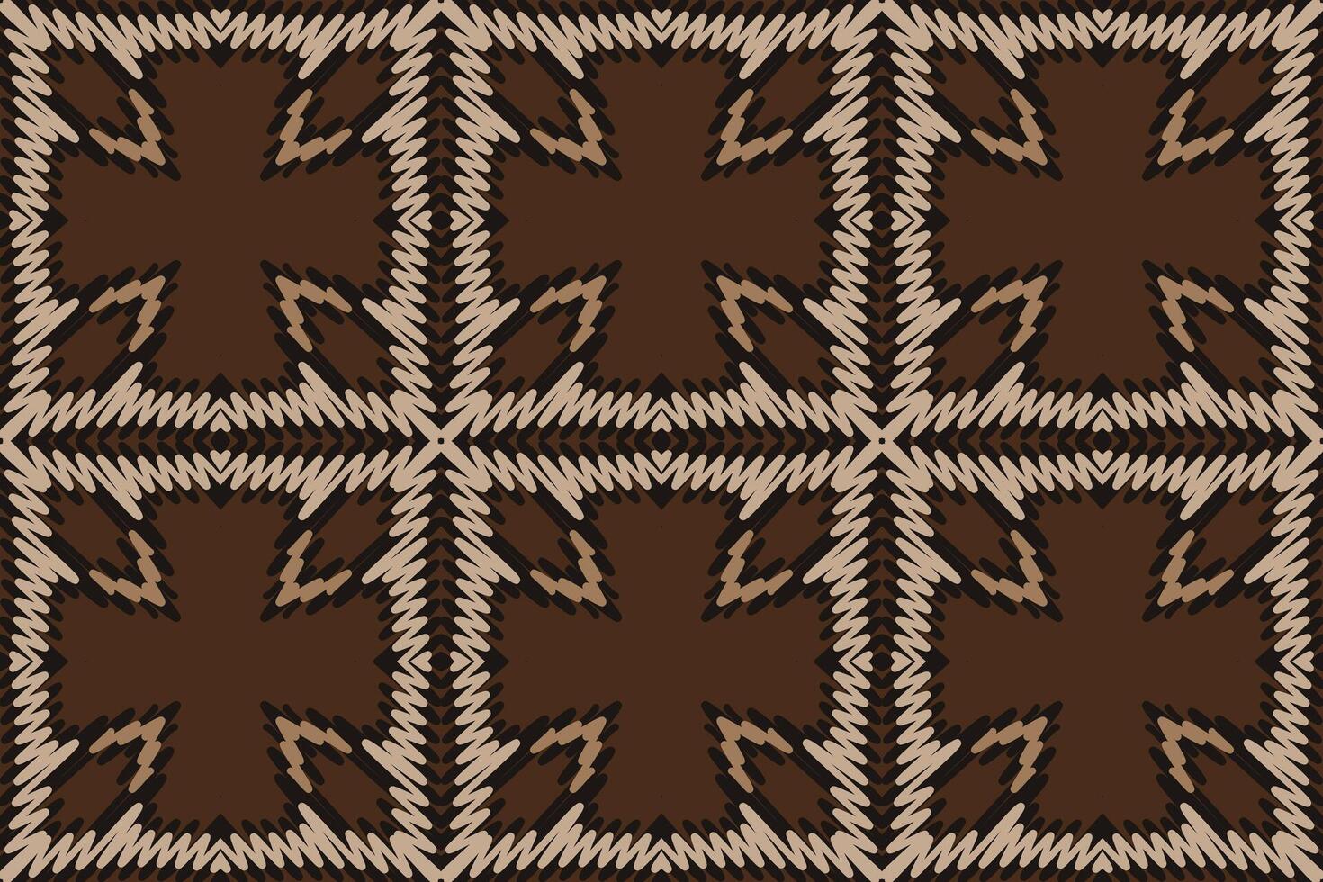 Navajo pattern Seamless Scandinavian pattern Motif embroidery, Ikat embroidery Design for Print Texture fabric saree sari carpet. kurta patola saree vector