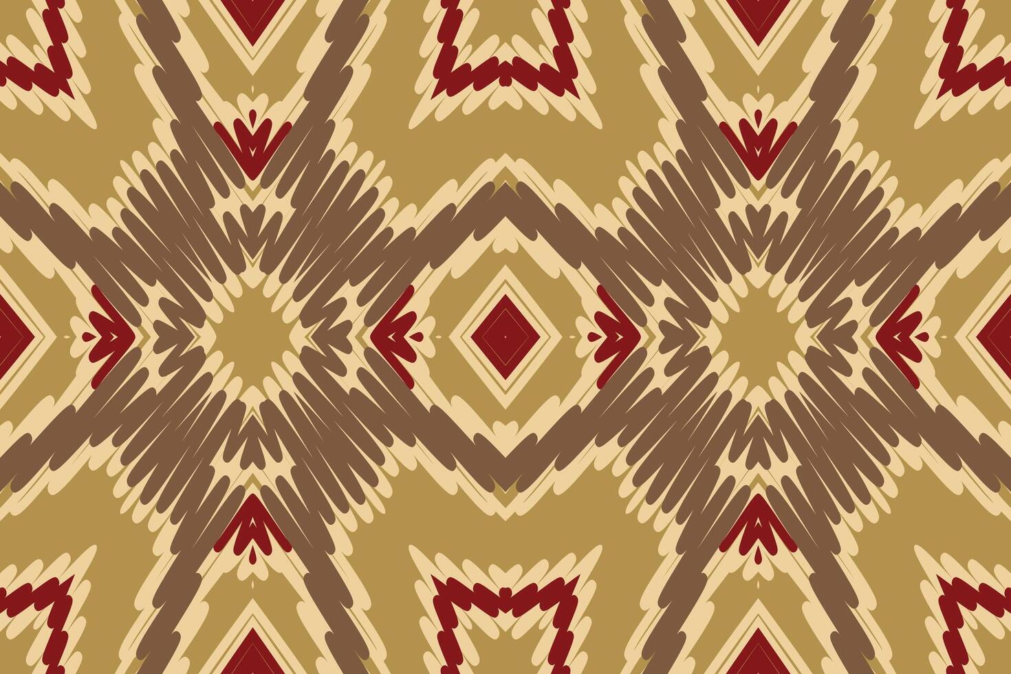 Patchwork pattern Seamless Bandana print silk Motif embroidery, Ikat embroidery Design for Print endless arabesque cloth dupatta shawl bandana print silk kurta men vector