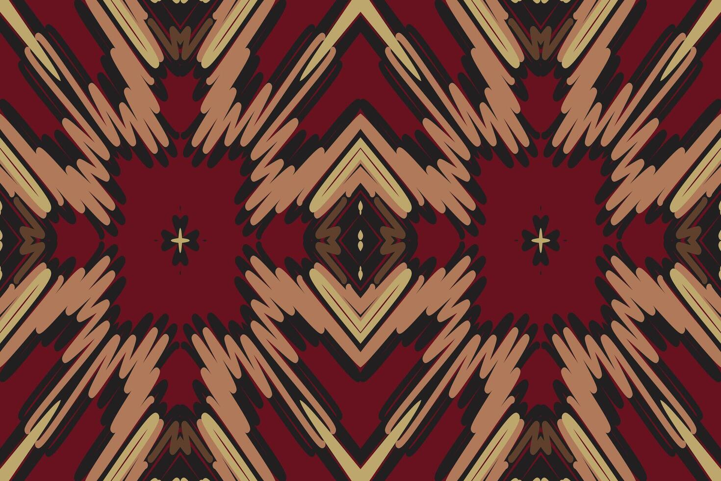 Patchwork pattern Seamless Australian aboriginal pattern Motif embroidery, Ikat embroidery Design for Print figure tribal ink on cloth patola sari vector