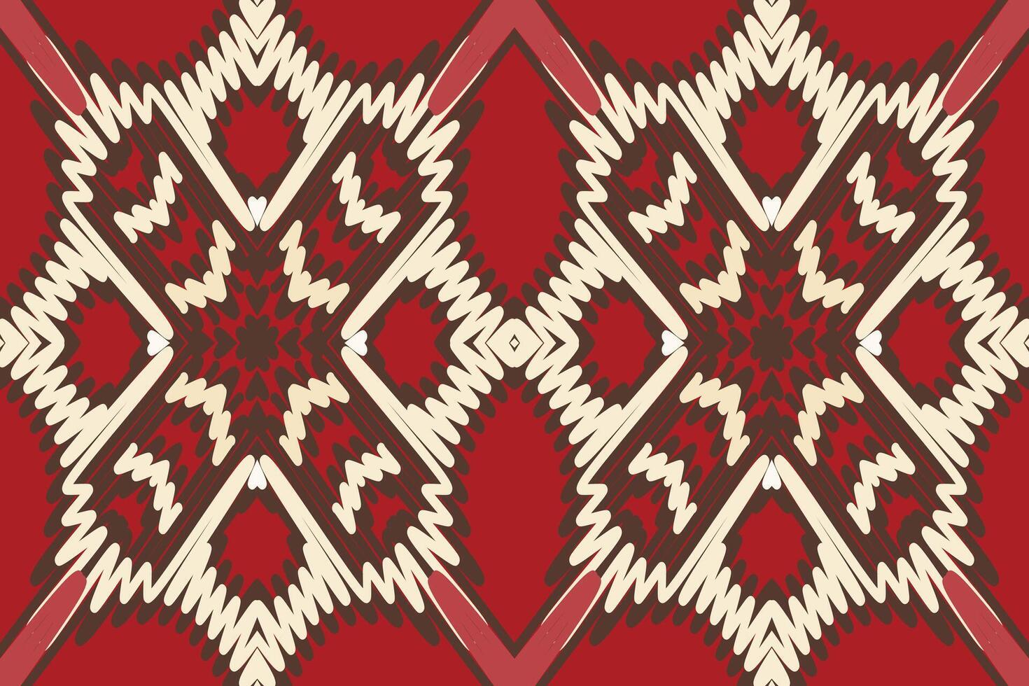 Patchwork pattern Seamless Mughal architecture Motif embroidery, Ikat embroidery Design for Print scandinavian pattern saree ethnic nativity gypsy pattern vector