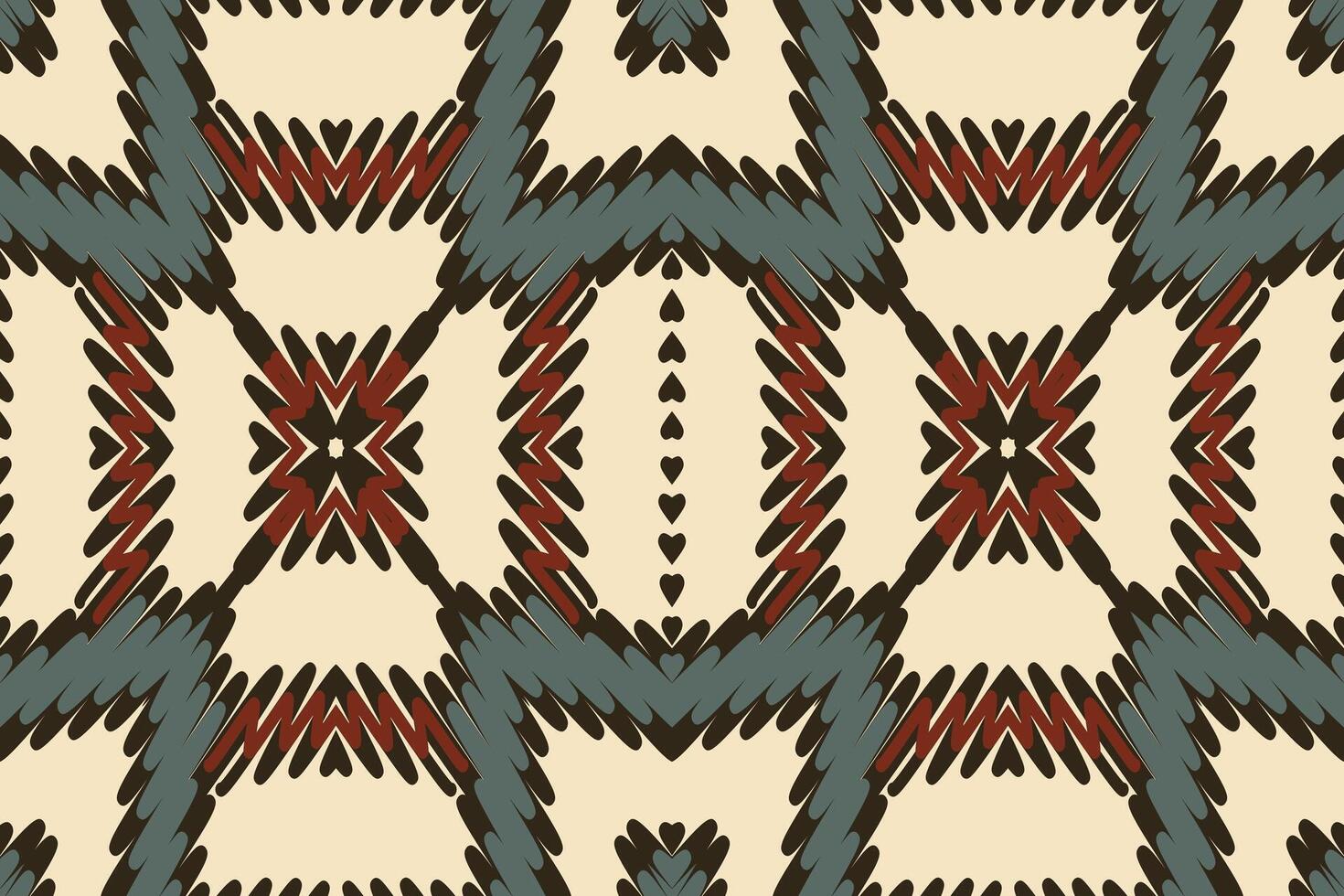 Patchwork pattern Seamless Scandinavian pattern Motif embroidery, Ikat embroidery Design for Print australian curtain pattern geometric pillow model kurti mughal flowers vector