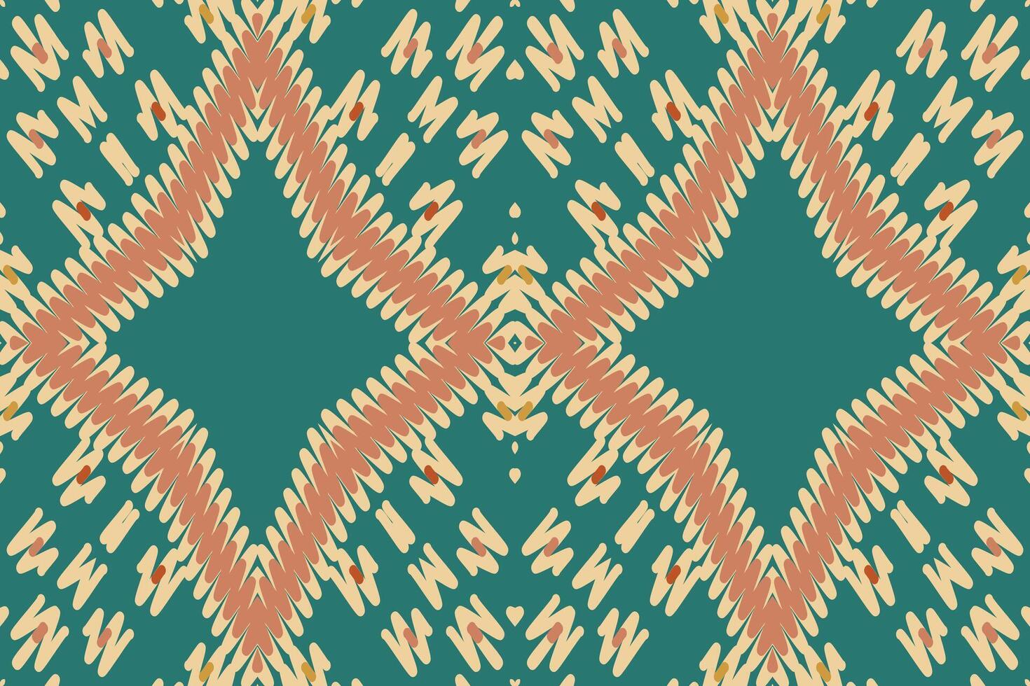 Patchwork pattern Seamless Scandinavian pattern Motif embroidery, Ikat embroidery Design for Print border embroidery ancient egypt vector