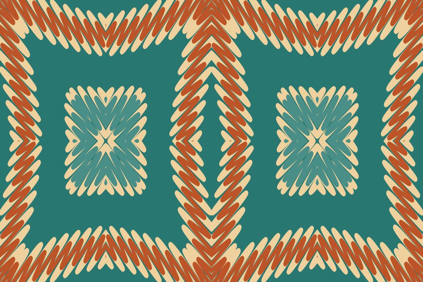Patchwork pattern Seamless Scandinavian pattern Motif embroidery, Ikat embroidery Design for Print figure tribal ink on cloth patola sari vector