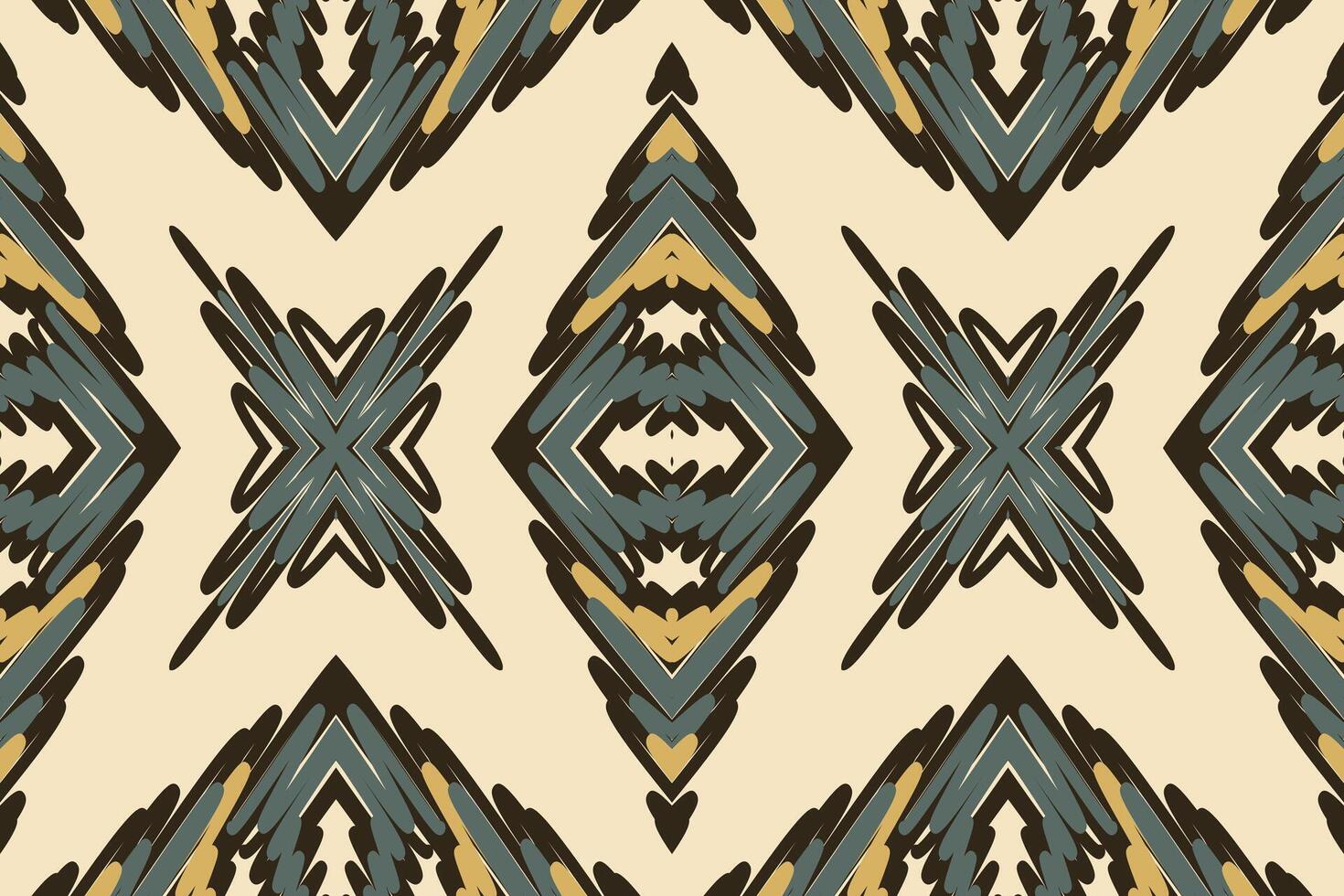 Patchwork pattern Seamless Scandinavian pattern Motif embroidery, Ikat embroidery Design for Print kurta pattern mughal motifs tapestry pattern floral repeat vector