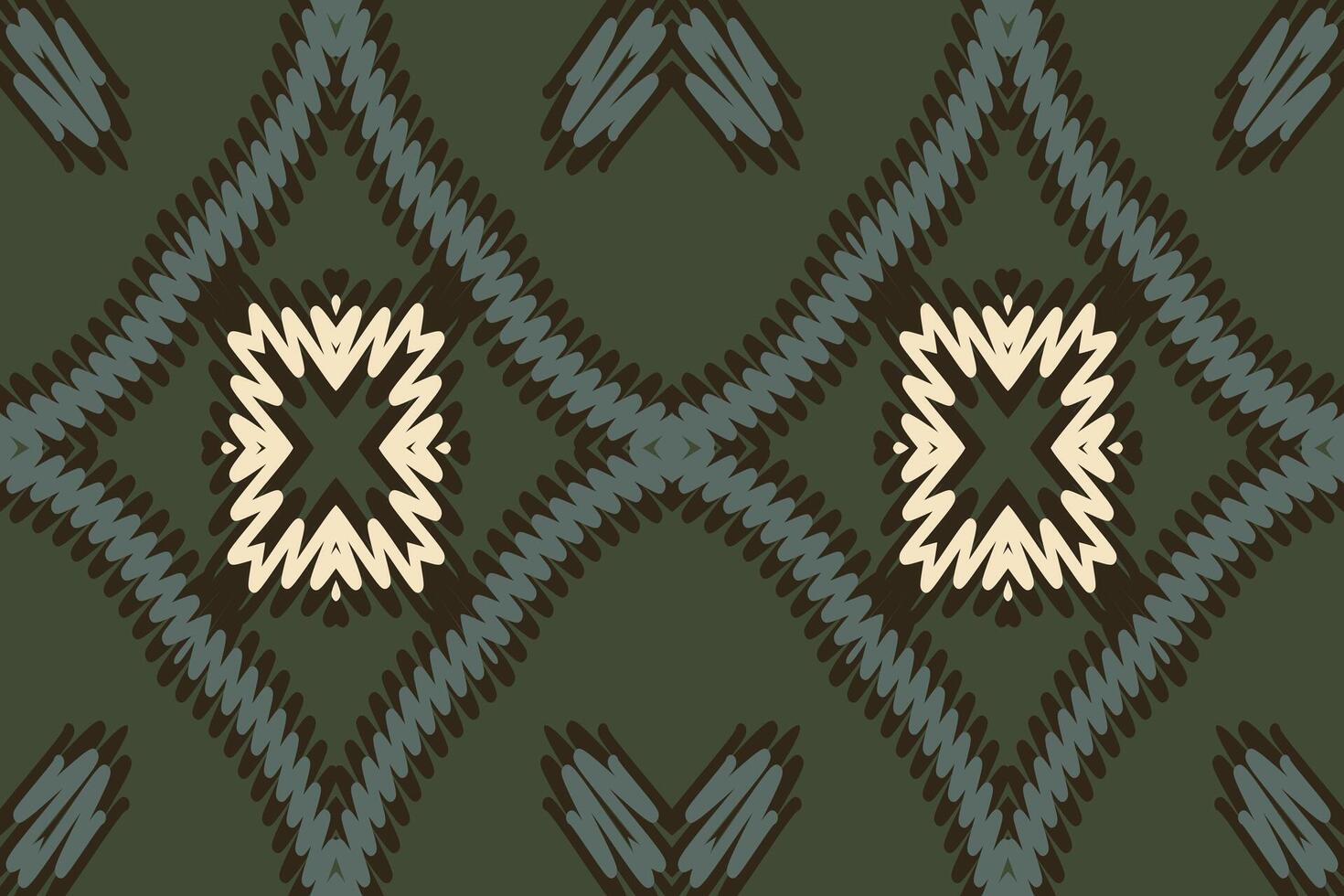 Tie dye Pattern Seamless Native American, Motif embroidery, Ikat embroidery Design for Print scarf hijab pattern kerchief ikat Silk kurti model mughal patterns vector