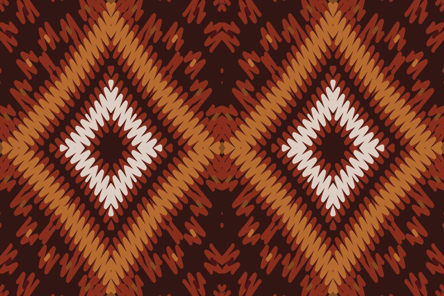 Tie dye Pattern Seamless Native American, Motif embroidery, Ikat embroidery Design for Print border embroidery ancient egypt vector