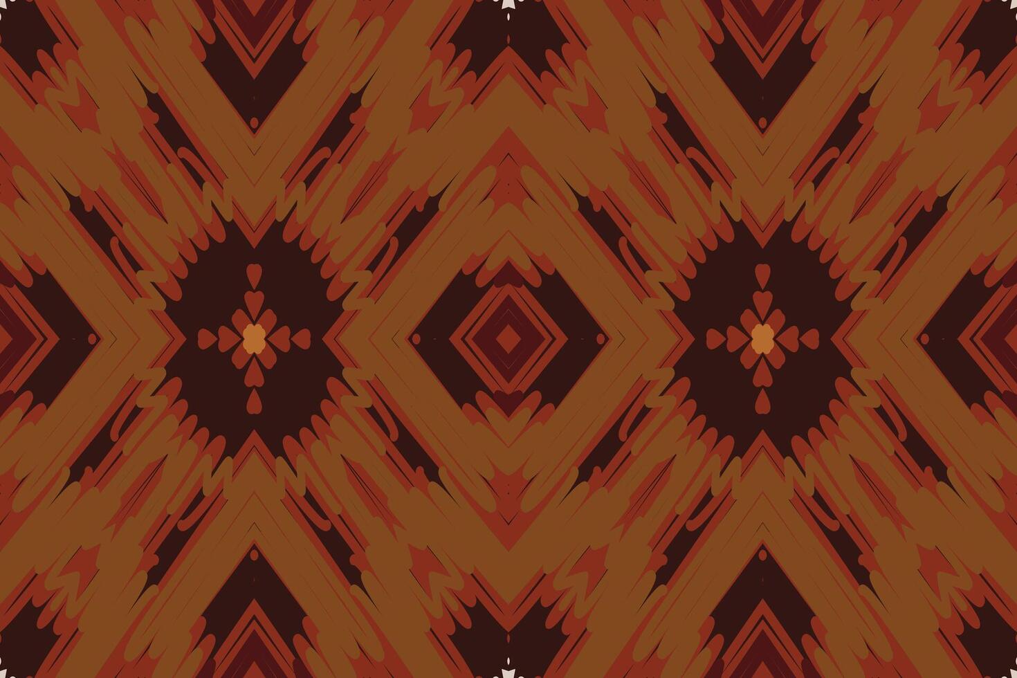 Tie dye Pattern Seamless Native American, Motif embroidery, Ikat embroidery Design for Print egyptian pattern tibetan mandala bandanna vector